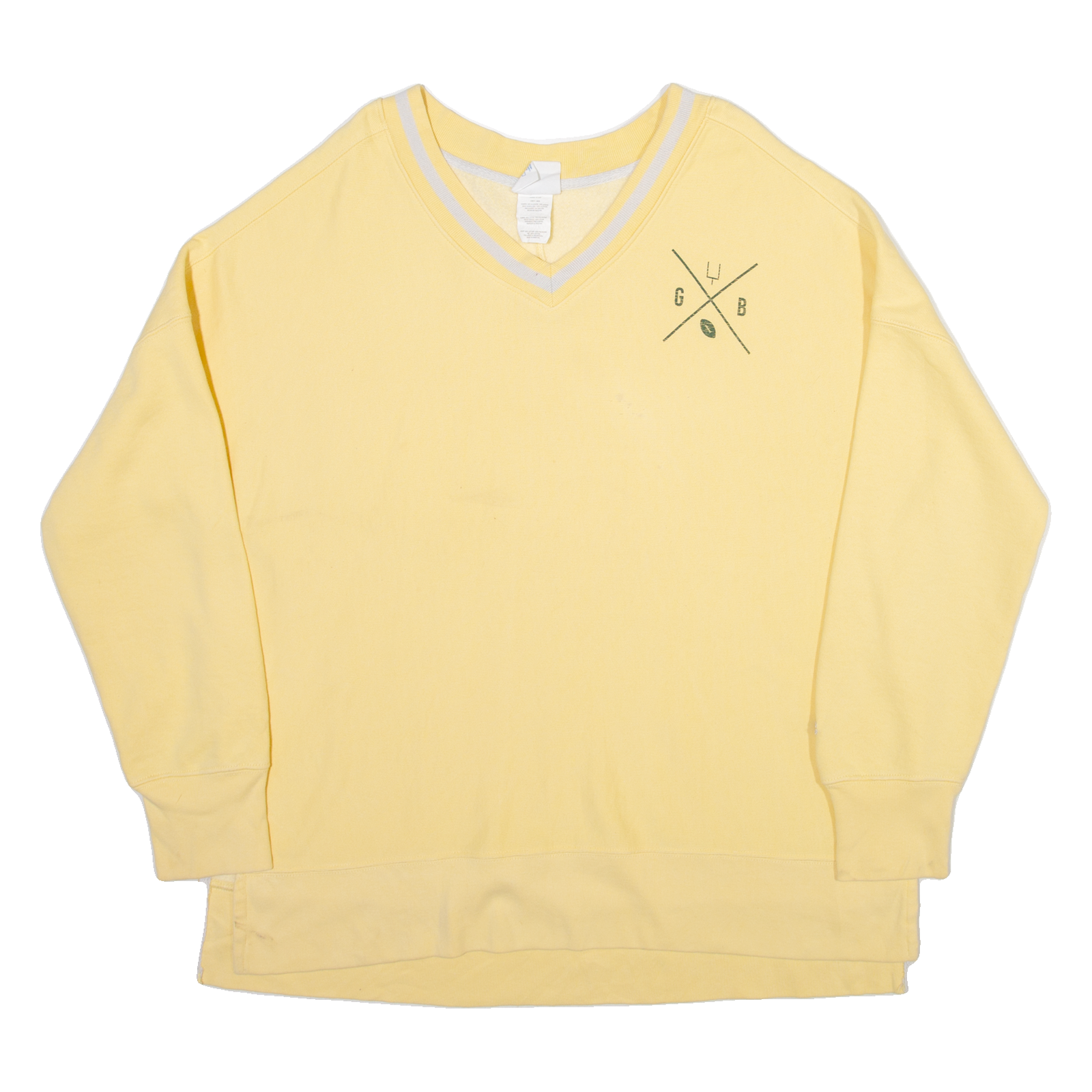 Buy CHAMPION REVERSE WEAVE Mens Sweatshirt Yellow V-Neck L Refurbished - $31.19 CHAMPION REVERSE WEAVE Mens Sweatshirt Yellow V-Neck L Refurbished - N/A refurbished available on Cerqular