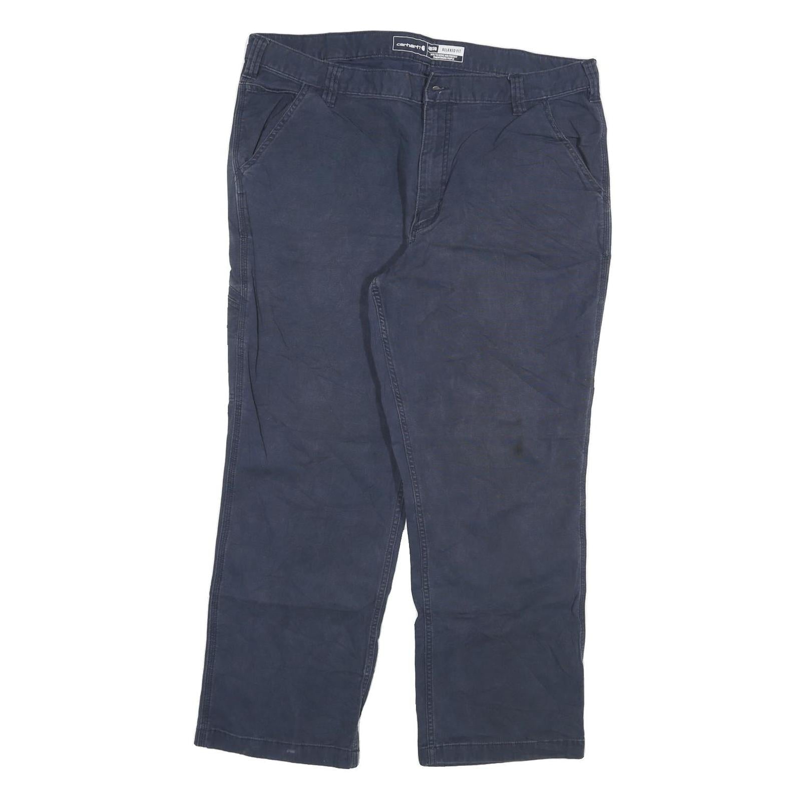 Buy CARHARTT Mens Cotton Blend Dark Blue Relaxed Fit Straight Trousers W40 L26 Refurbished - $57.19 CARHARTT Mens Cotton Blend Dark Blue Relaxed Fit Straight Trousers W40 L26 Refurbished - N/A refurbished available on Cerqular