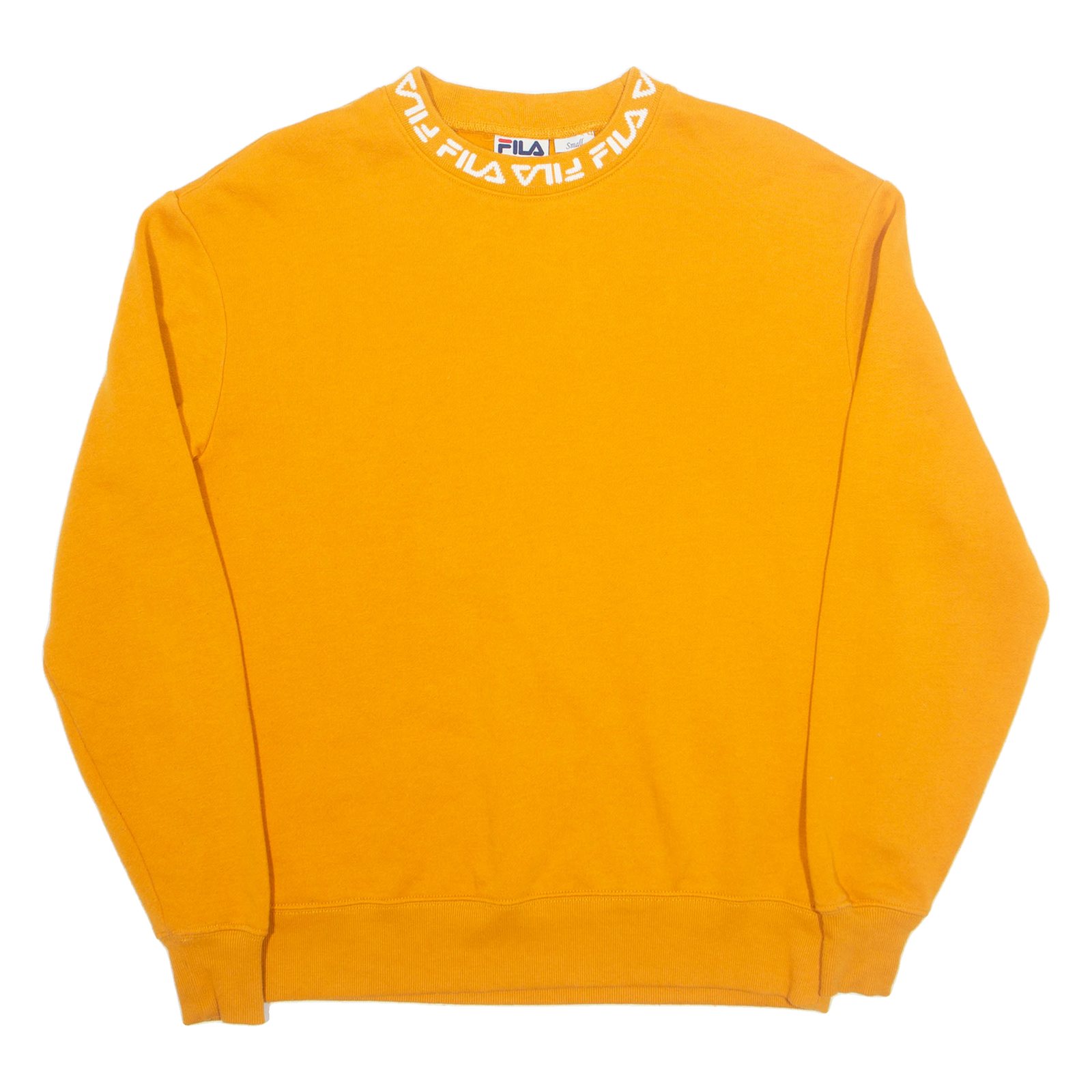 FILA Mens Sweatshirt Yellow S Refurbished - N/A refurbished available on Cerqular