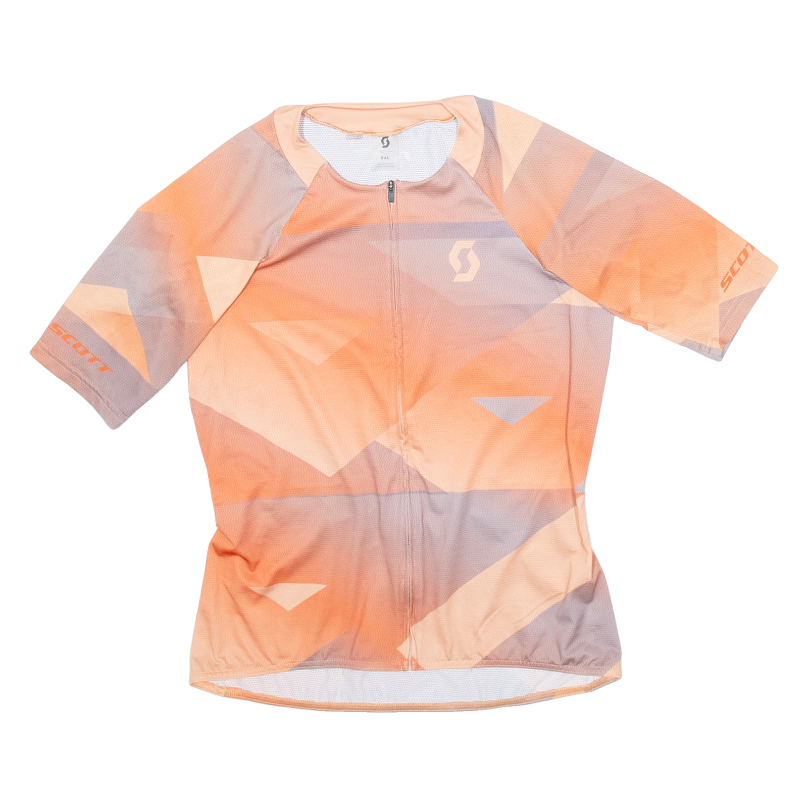Full Zip Cycling Womens Jersey Orange L Refurbished - N/A refurbished available on Cerqular