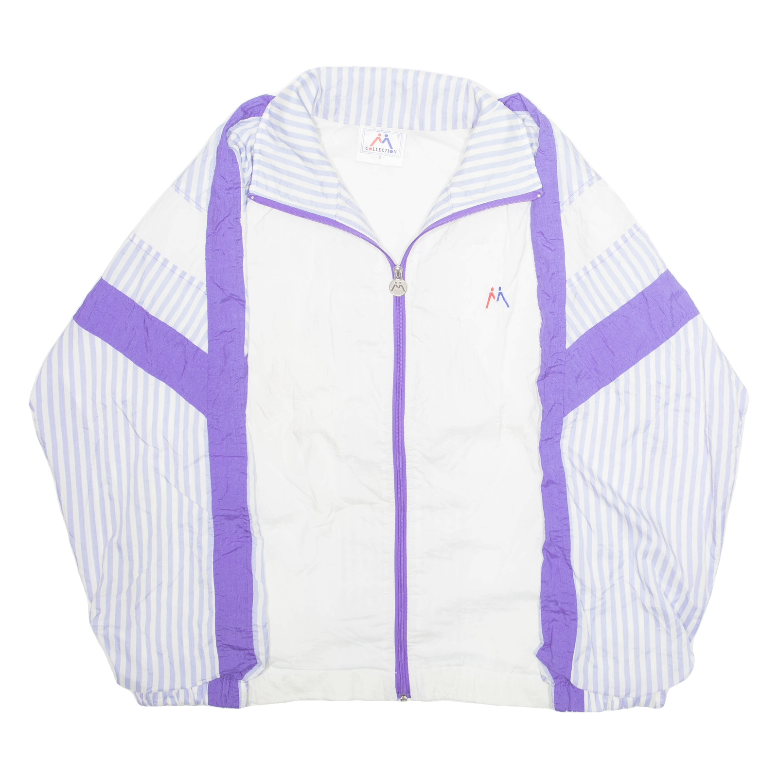 COLLECTION Mens Shell Jacket White Striped S Refurbished - N/A refurbished available on Cerqular