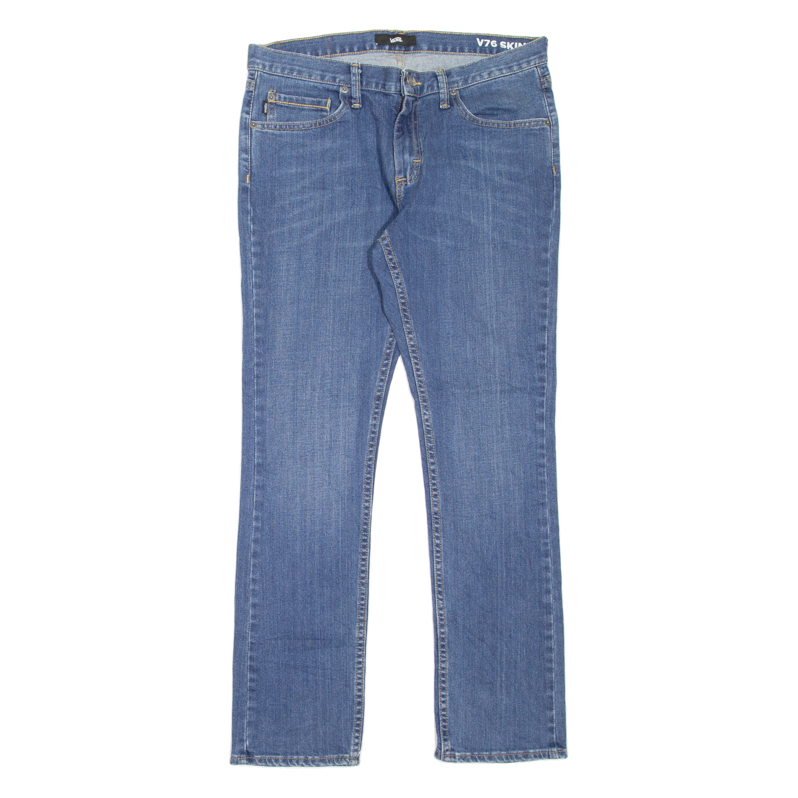 VANS V76 Mens Jeans Blue Slim Skinny W32 L30 Refurbished - N/A refurbished available on Cerqular