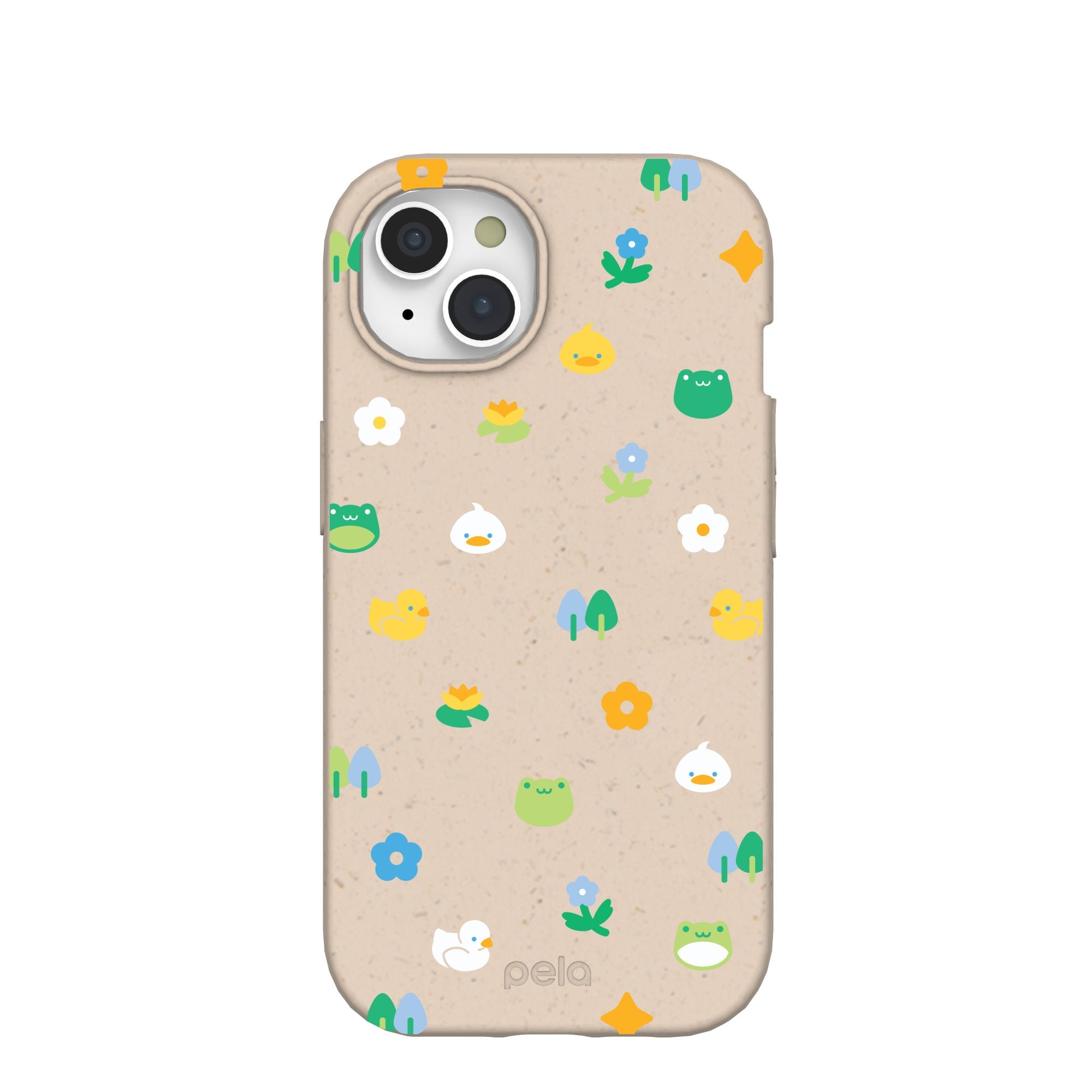 Seashell Merry Medley iPhone 15 Case Refurbished - Pela Case refurbished available on Cerqular