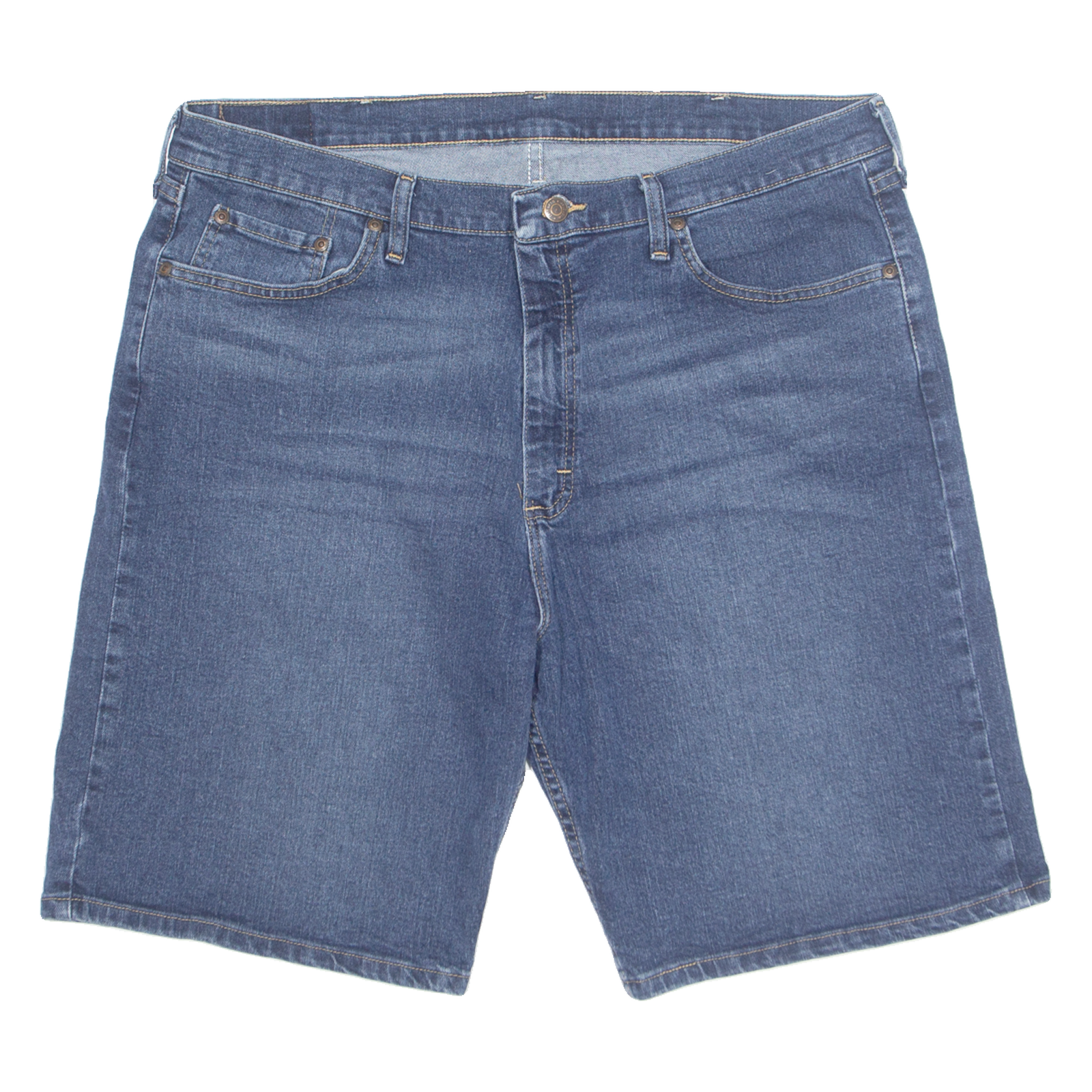 WRANGLER Mens Denim Shorts Blue XL W38 Refurbished - N/A refurbished available on Cerqular
