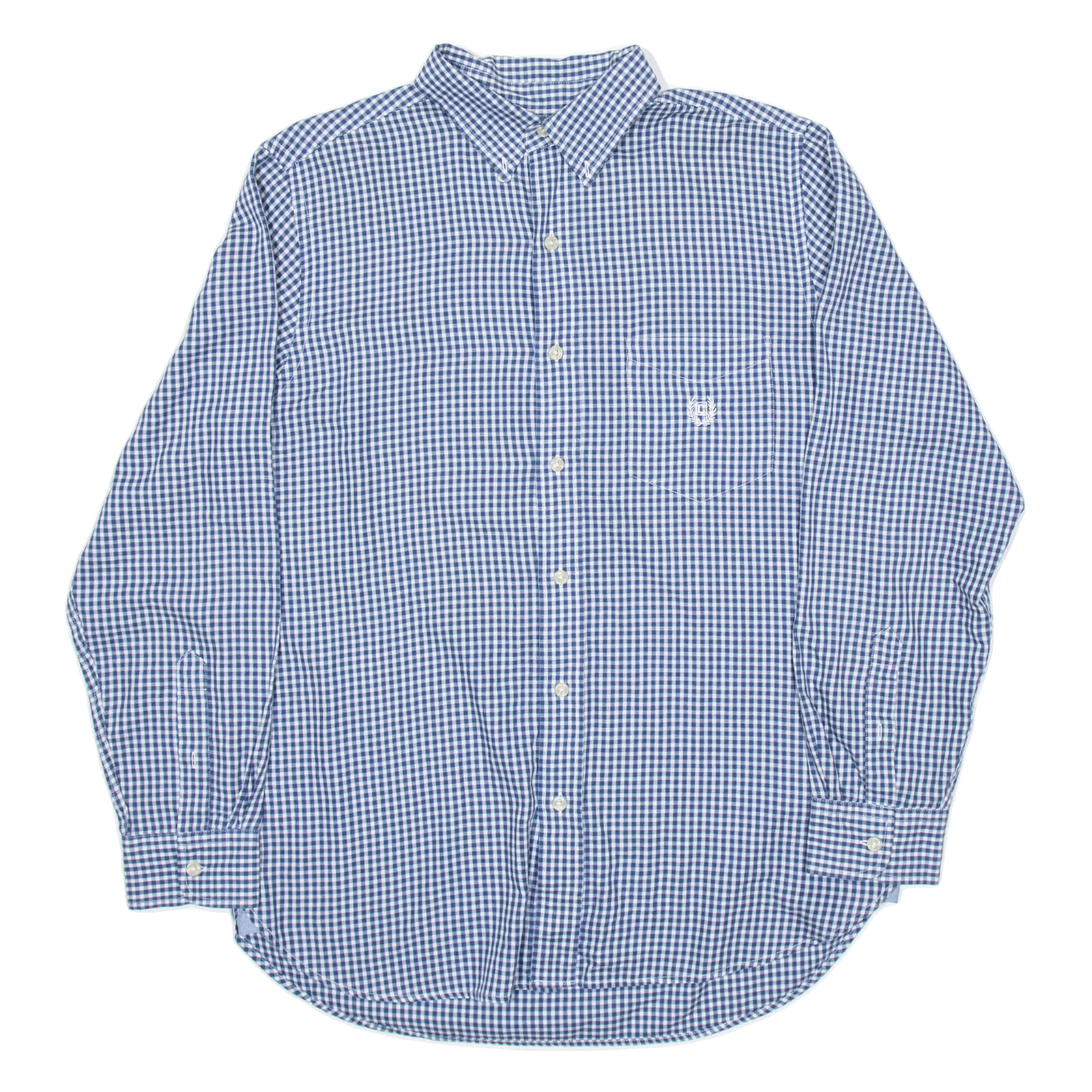Buy CHAPS Mens Shirt Blue Gingham Long Sleeve M Refurbished - $27.29 CHAPS Mens Shirt Blue Gingham Long Sleeve M Refurbished - N/A refurbished available on Cerqular