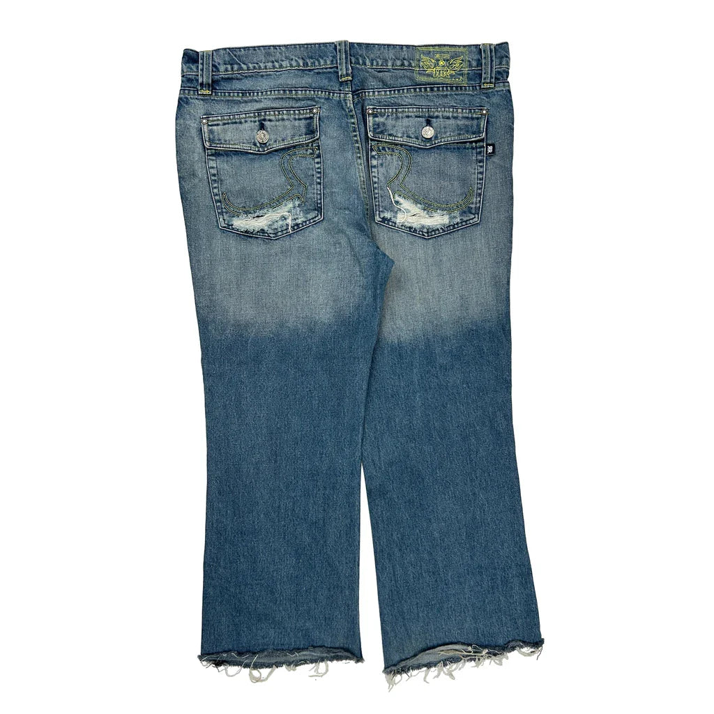 Rock & Republic Jeans - 40W UK 18 Blue Cotton Refurbished - Thrifted (note: this is a term often used to describe second- refurbished available on Cerqular