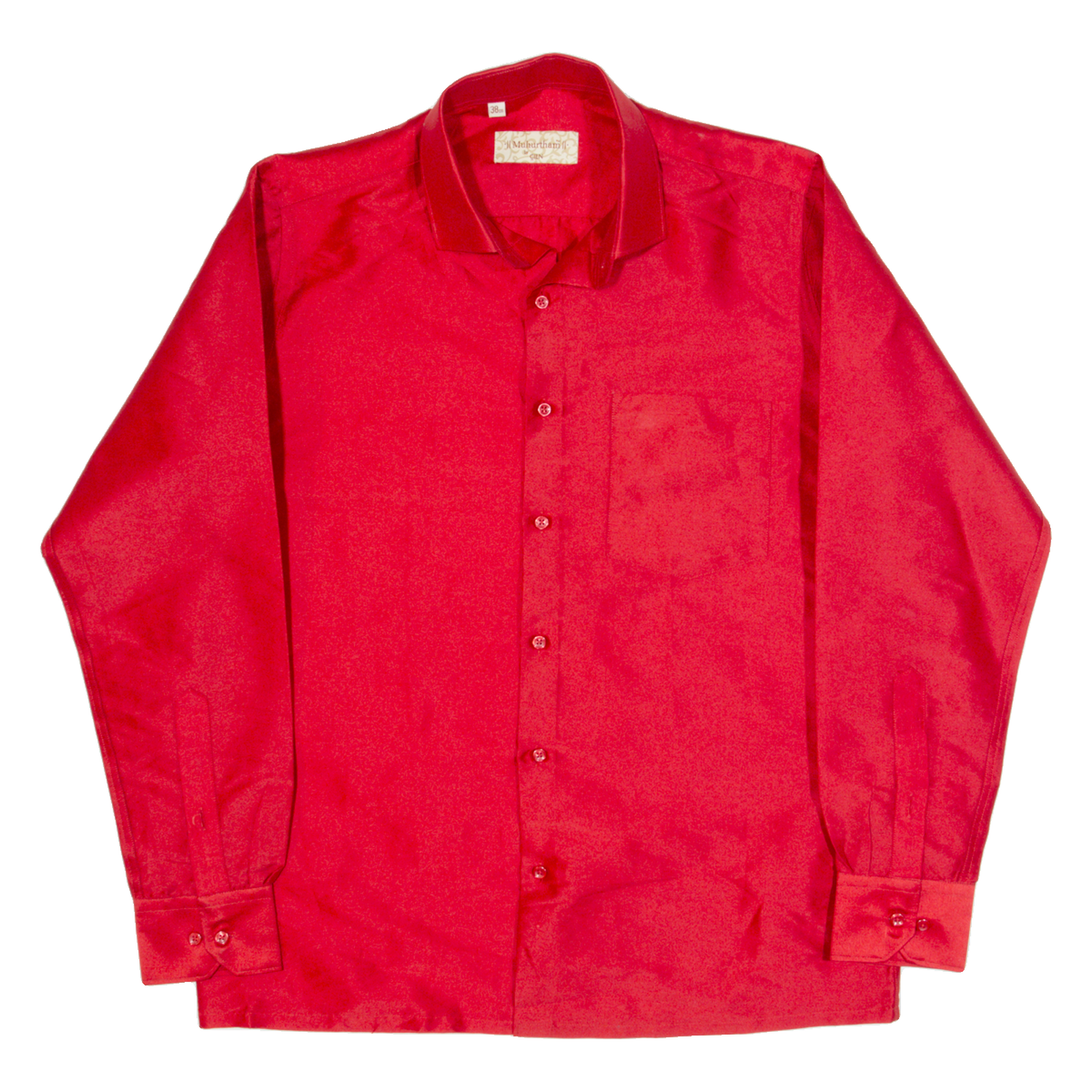 Buy CIEN Mens Plain Shirt Red 90s Long Sleeve M Refurbished - $18.19 CIEN Mens Plain Shirt Red 90s Long Sleeve M Refurbished - N/A refurbished available on Cerqular