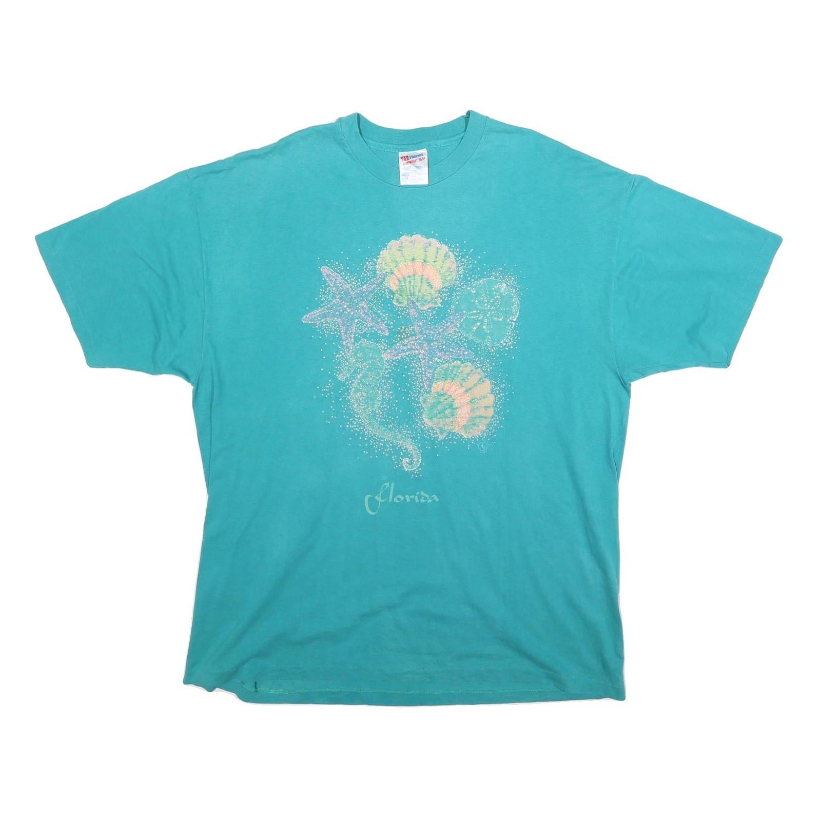 Buy HANES Womens Blue Graphic T-Shirt 2XL Short Sleeve Crew Neck Florida Seashells Refurbished - $12.99 HANES Womens Blue Graphic T-Shirt 2XL Short Sleeve Crew Neck Florida Seashells Refurbished - N/A refurbished available on Cerqular