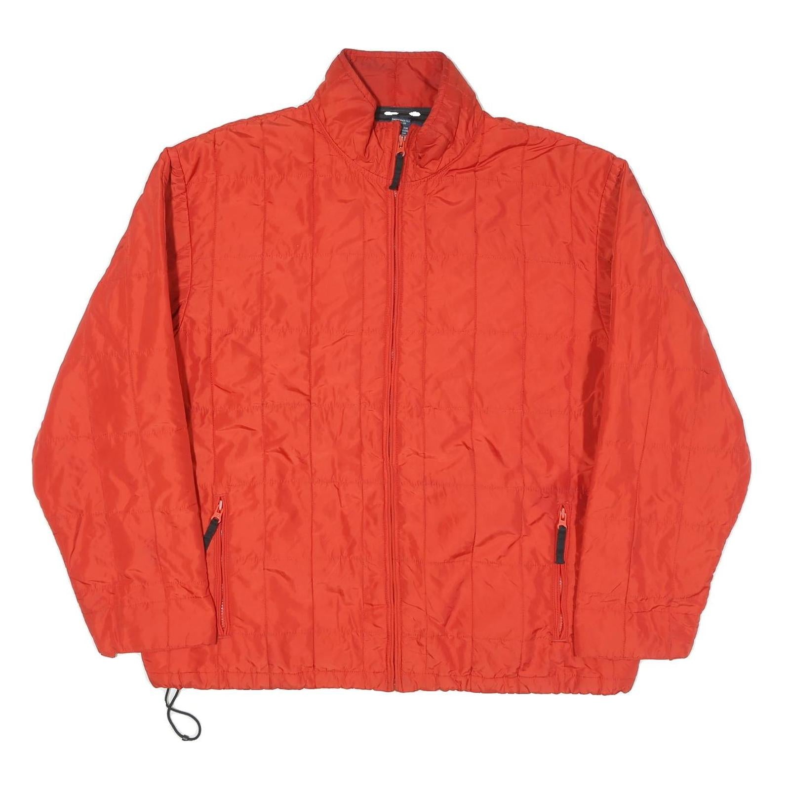 POLO RALPH LAUREN Mens Red Polyester Blend Quilted Jacket XL Zip Up Casual Refurbished - N/A refurbished available on Cerqular
