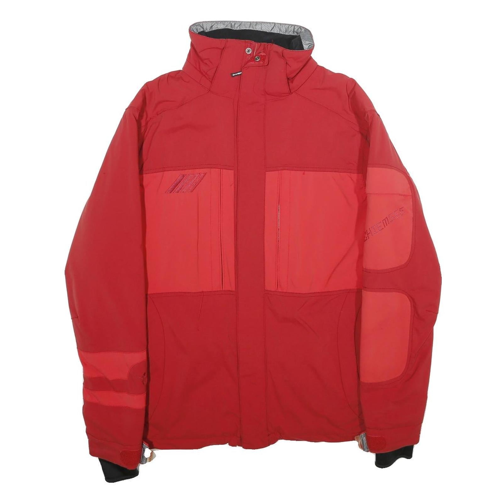 CHIEMSEE Mens Red Zip Jacket M Polyamide Blend Outdoor Sports Winter Wear Refurbished - N/A refurbished available on Cerqular