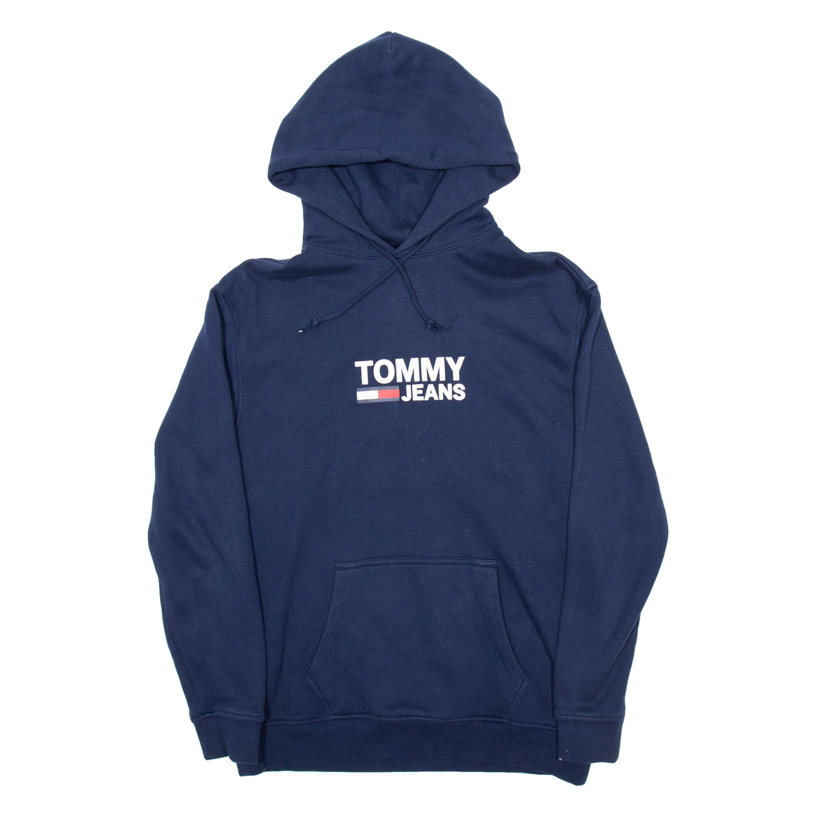 TOMMY HILFIGER Mens Blue Hoodie S Refurbished - N/A refurbished available on Cerqular