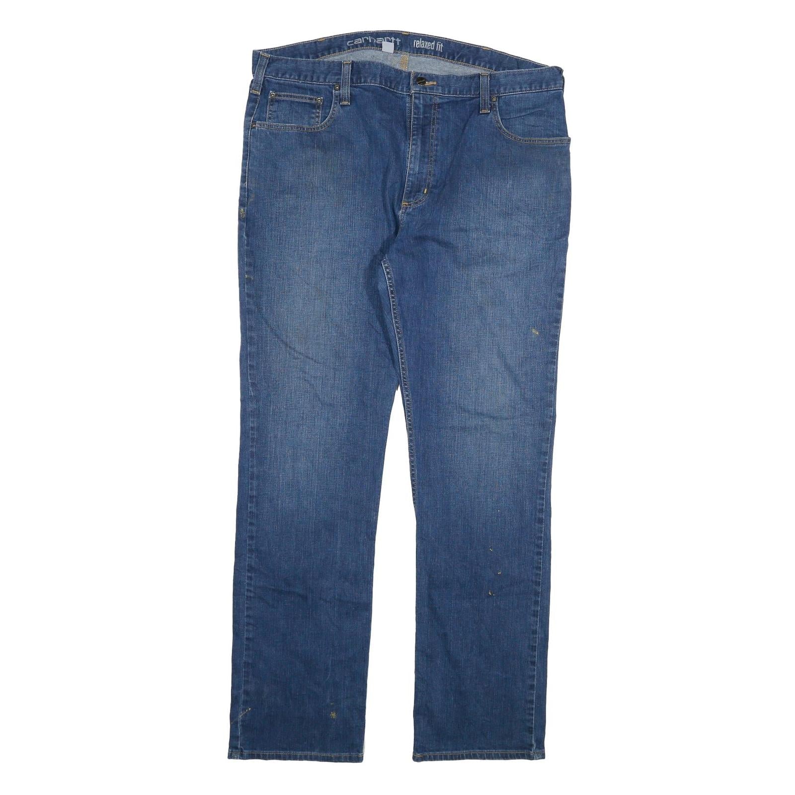 CARHARTT Mens Jeans Blue Relaxed Straight Denim Medium W40 L34 Workwear Refurbished - N/A refurbished available on Cerqular