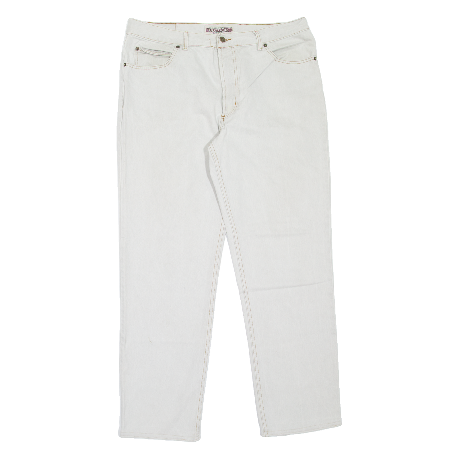 DOUGLAS Mens Jeans Grey Regular Tapered W36 L33 Refurbished - N/A refurbished available on Cerqular