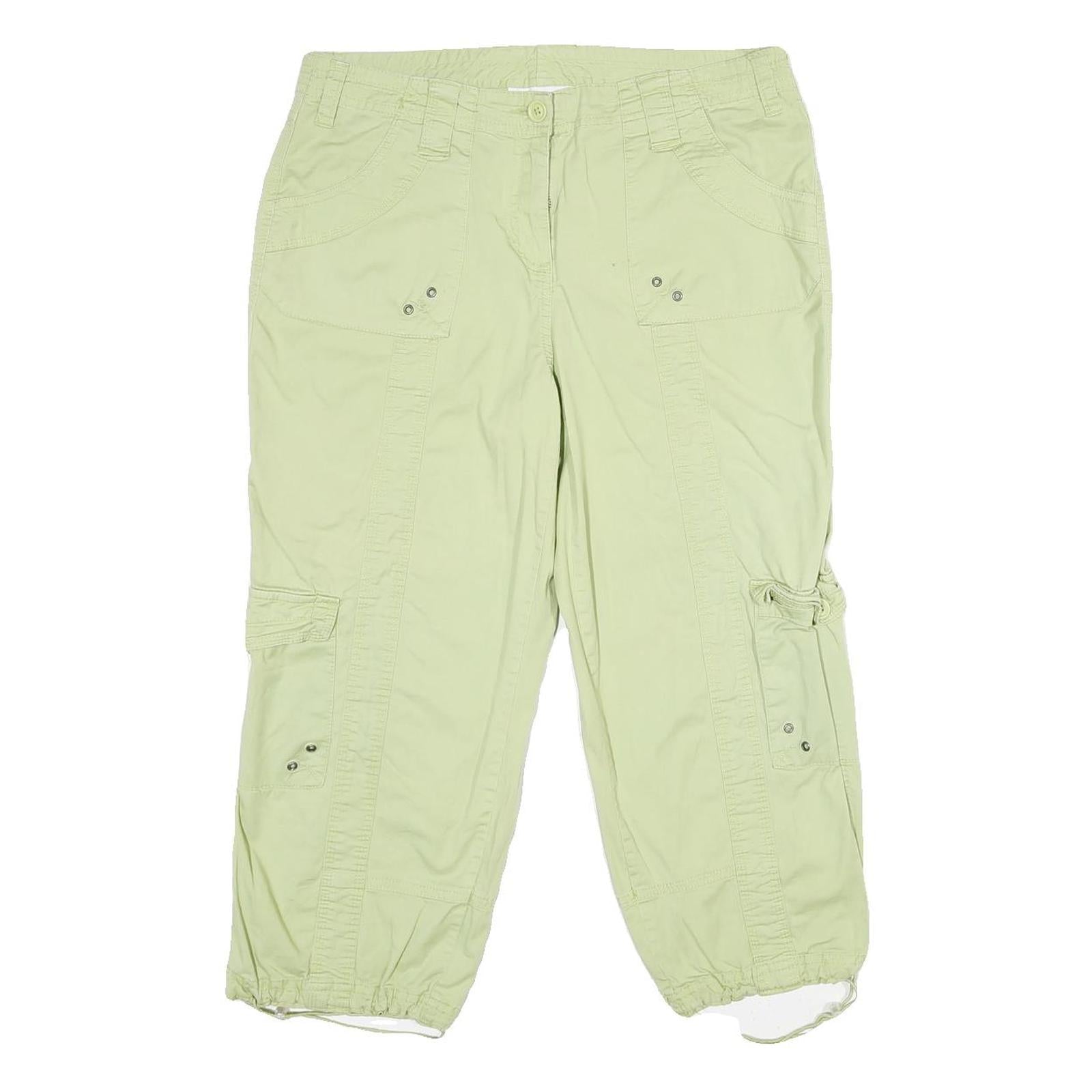 STYLE & CO Womens Shorts Beige Cargo UK 14 W32 Cotton Blend Casual Refurbished - N/A refurbished available on Cerqular