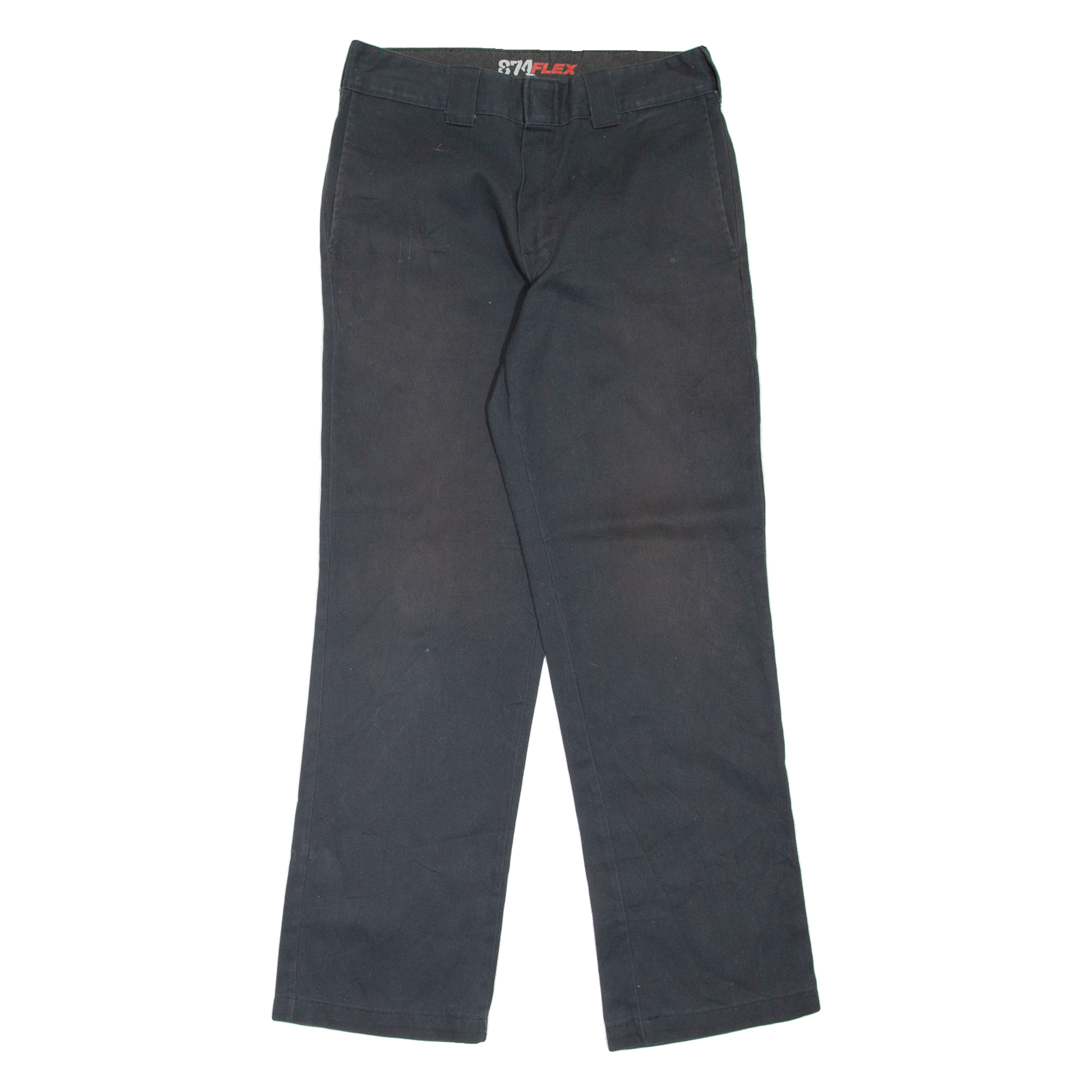 DICKIES 874 Workwear Mens Trousers Black Regular Straight W30 L30 Refurbished - N/A refurbished available on Cerqular