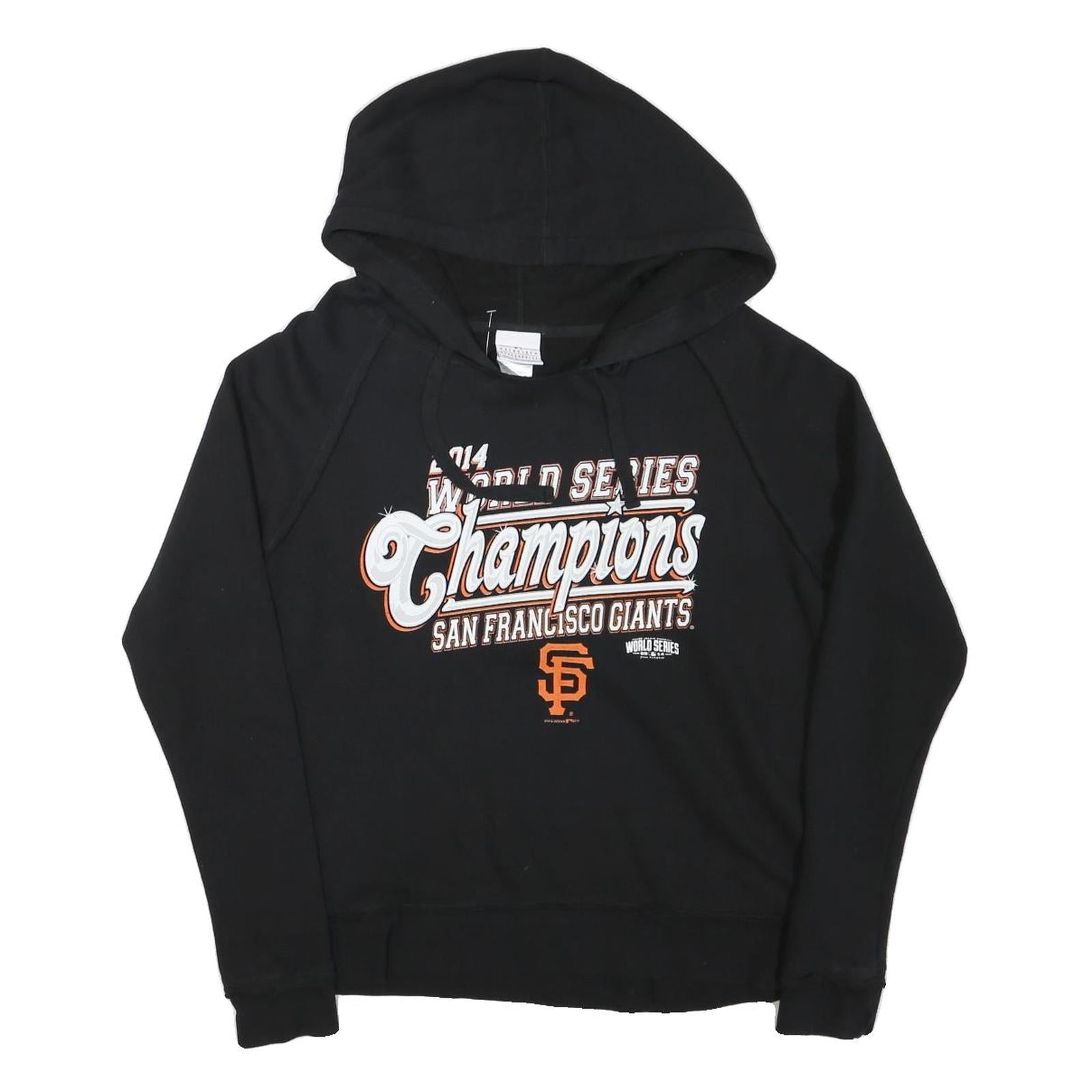 5TH AND OCEAN Womens Black 2014 World Series Champions Pullover Hoodie M San Refurbished - N/A refurbished available on Cerqular