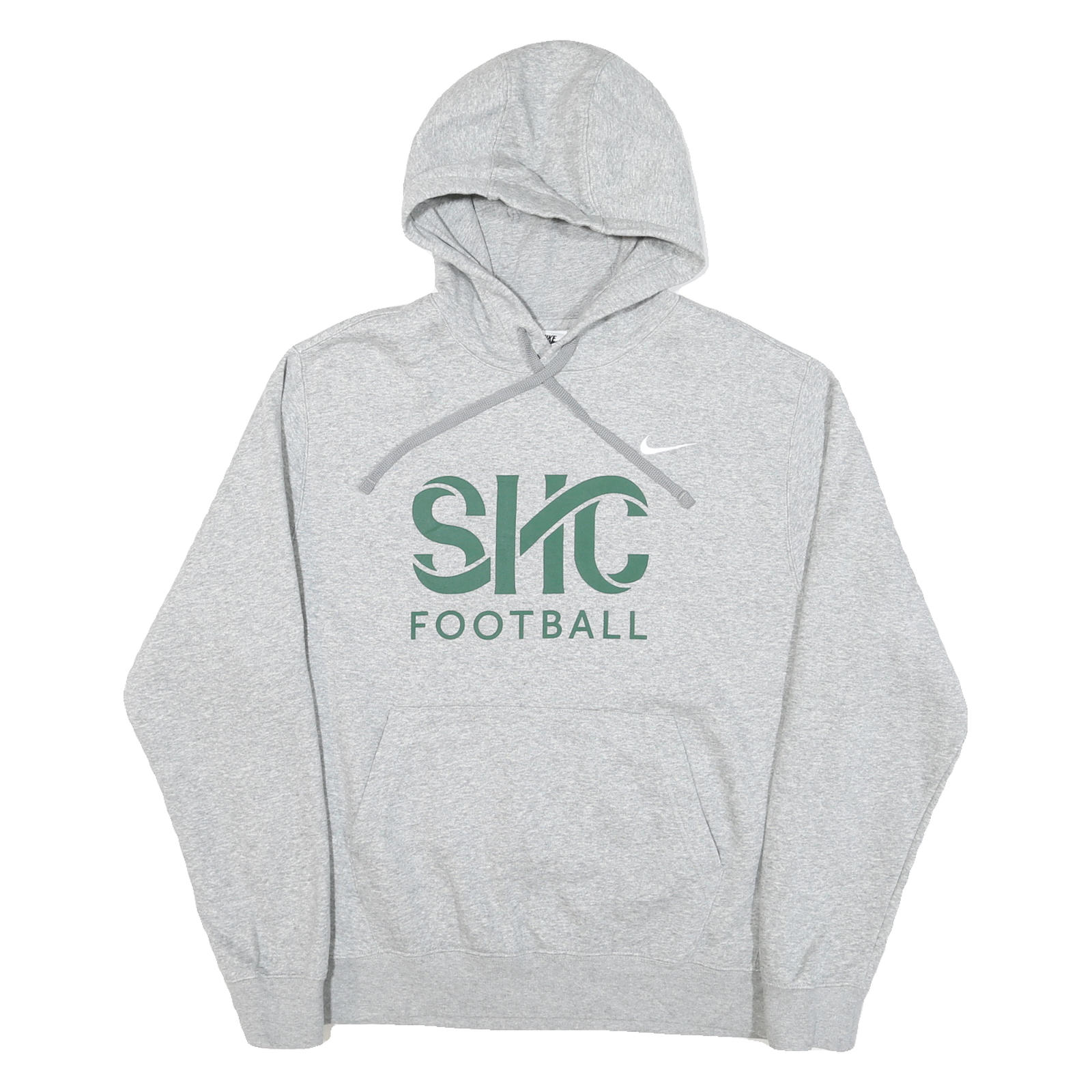 NIKE Mens Grey SMC Football Pullover Hoodie M Cotton Blend Casual Sports Refurbished - N/A refurbished available on Cerqular