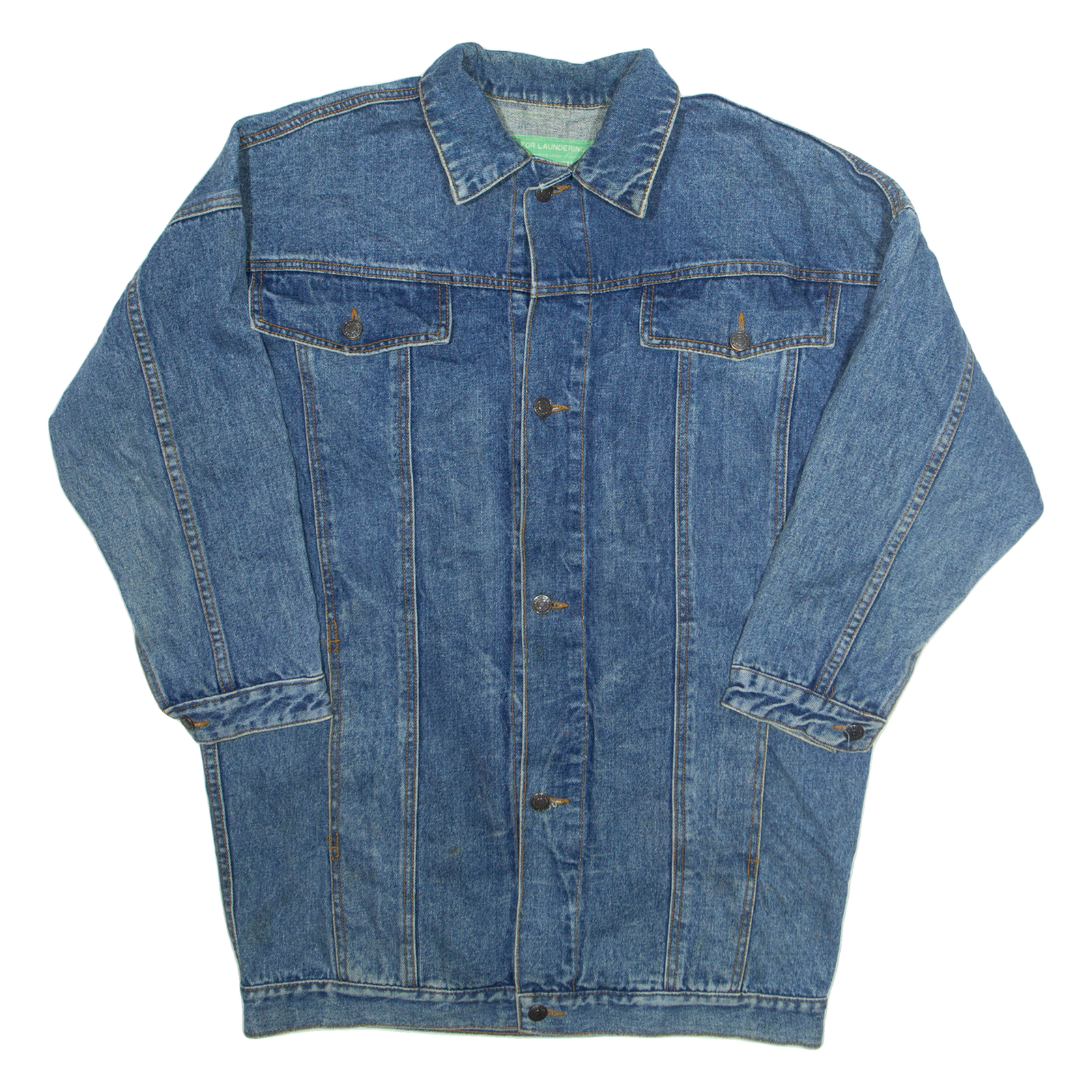 JORDACHE Mens Denim Jacket Blue M Refurbished - N/A refurbished available on Cerqular