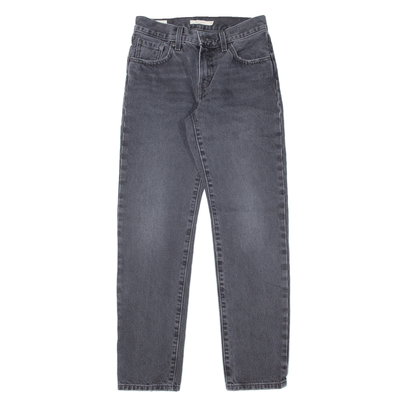 LEVI'S Middy BIG E Womens Jeans Grey Regular Straight W25 L31 Refurbished - N/A refurbished available on Cerqular