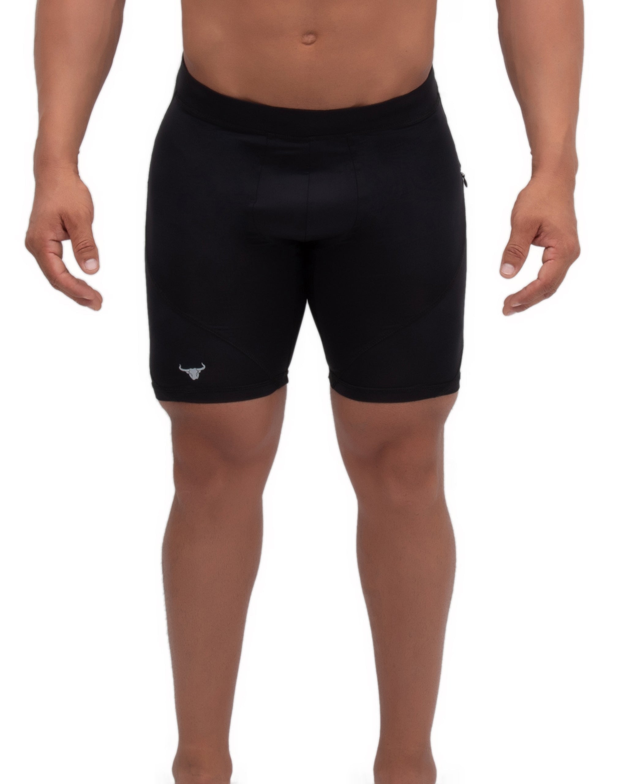Buy Black/Black Shorts | Size: S | Color: Black/Black Refurbished - $80.90 Black/Black Shorts | Size: S | Color: Black/Black Refurbished - Matador Meggings refurbished available on Cerqular