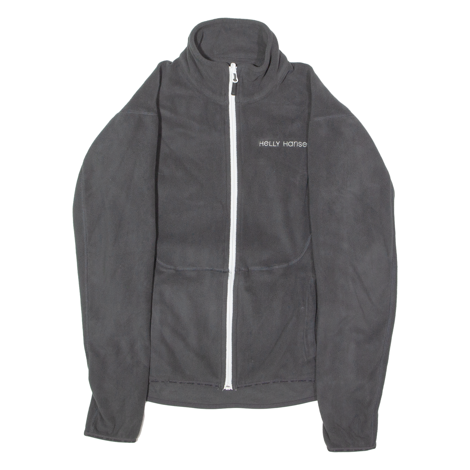 HELLY HANSEN Womens Fleece Jacket Grey XS Refurbished - N/A refurbished available on Cerqular