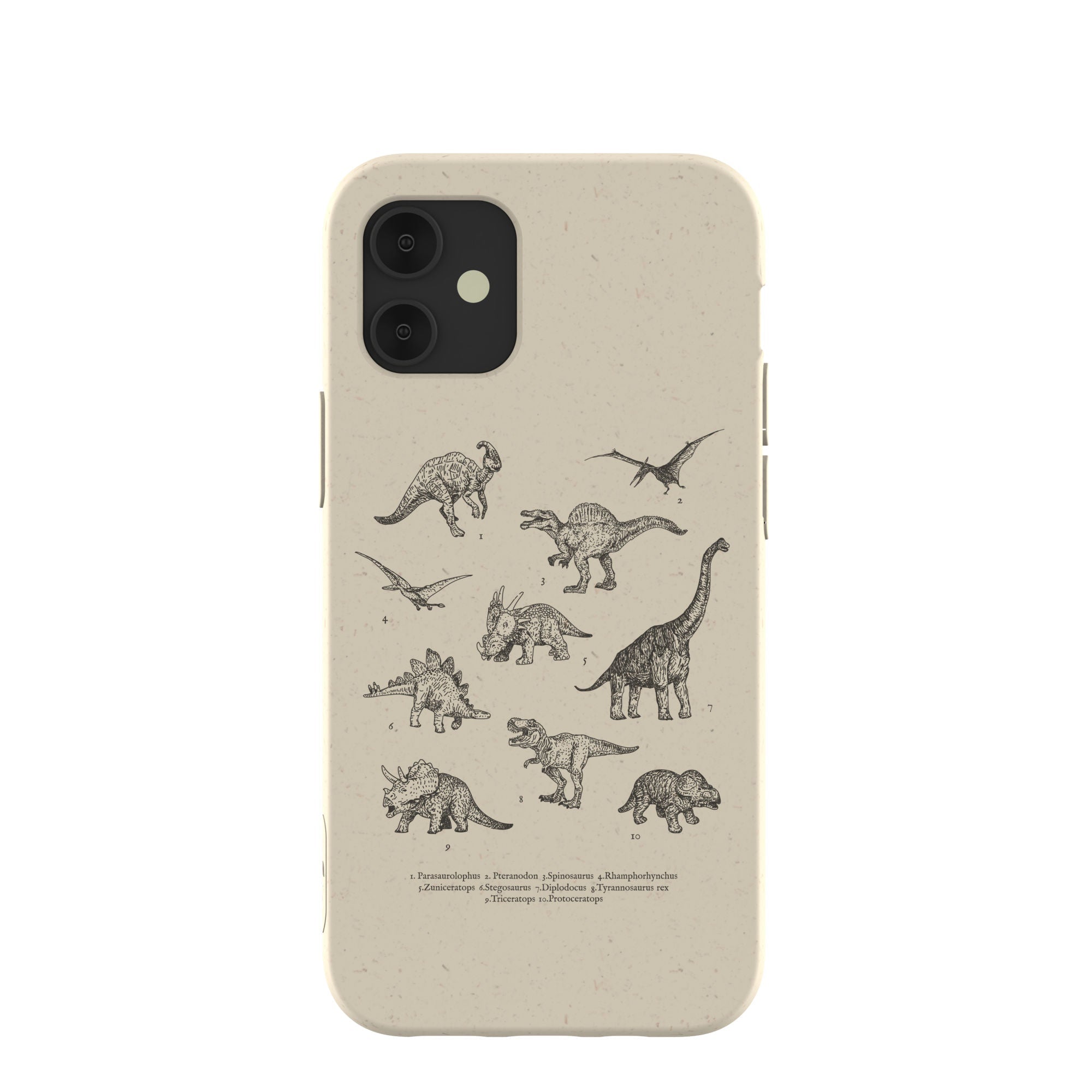 London Fog Dinosaurology iPhone 12 Mini Case Refurbished - Pela Case refurbished available on Cerqular