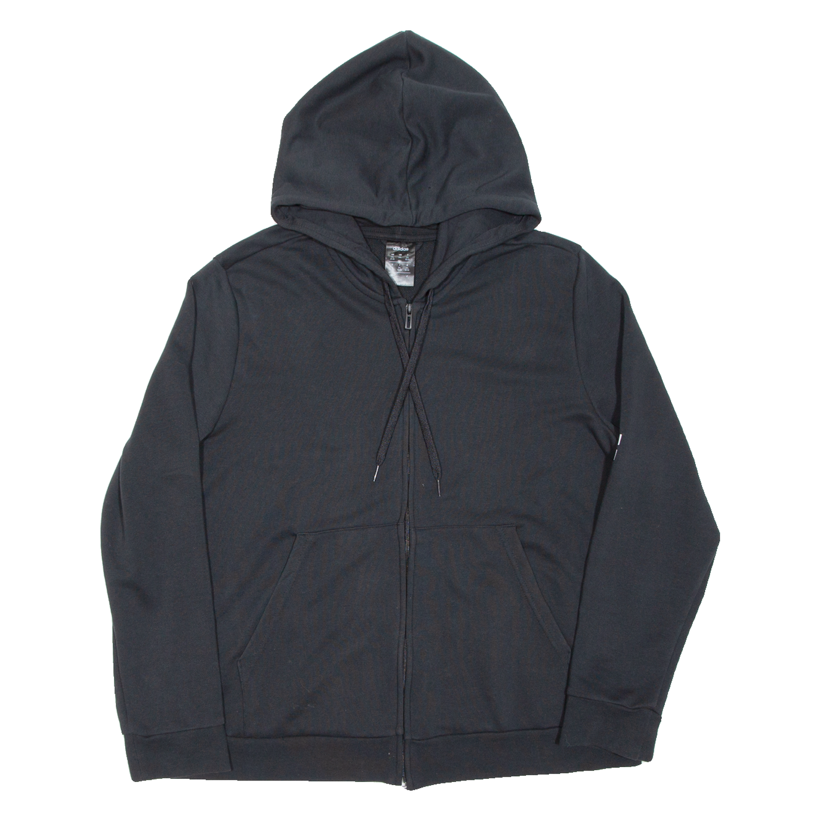 ADIDAS Womens Black Hoodie Full Zip 2XL Refurbished - N/A refurbished available on Cerqular