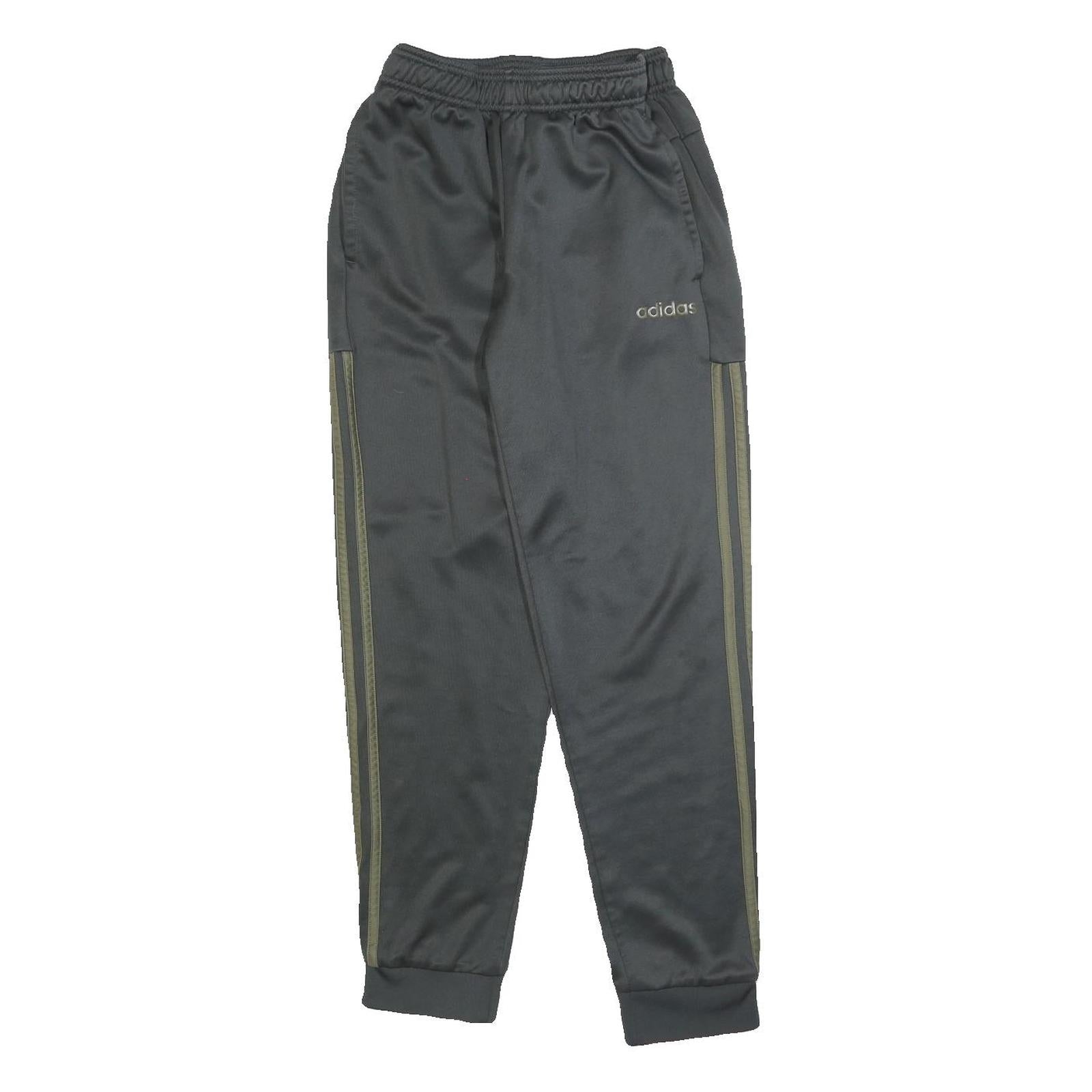 ADIDAS Mens Joggers Black & Olive Slim Tapered Size S W25 L28 Sports Training Refurbished - N/A refurbished available on Cerqular
