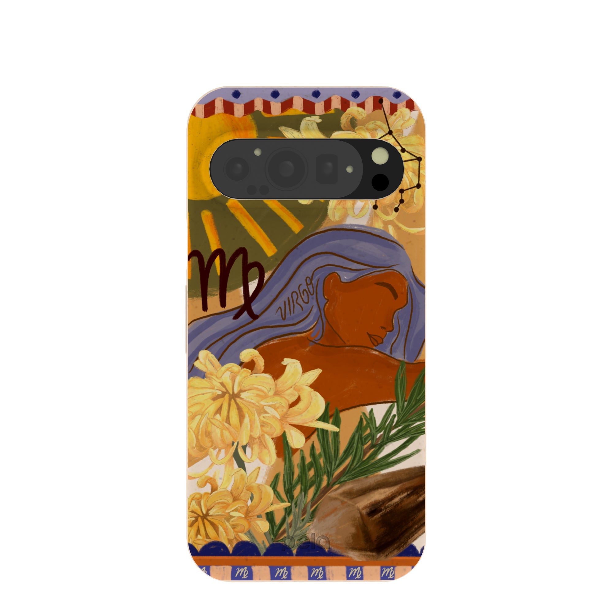 Seashell Virgo Goddess Google Pixel 9/9 Pro Case Refurbished - Pela Case refurbished available on Cerqular