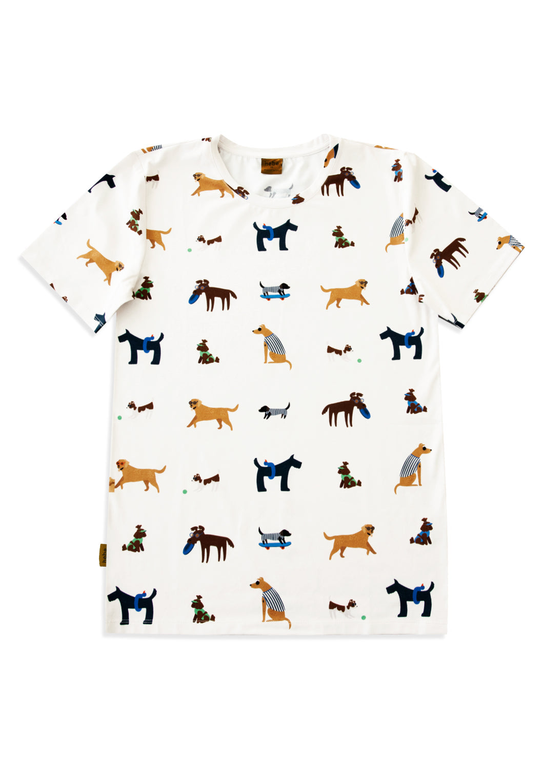 Men's T-shirt with Cool Dogs | Size: XS Refurbished - N/A (Note: This brand may not be well-known globally refurbished available on Cerqular