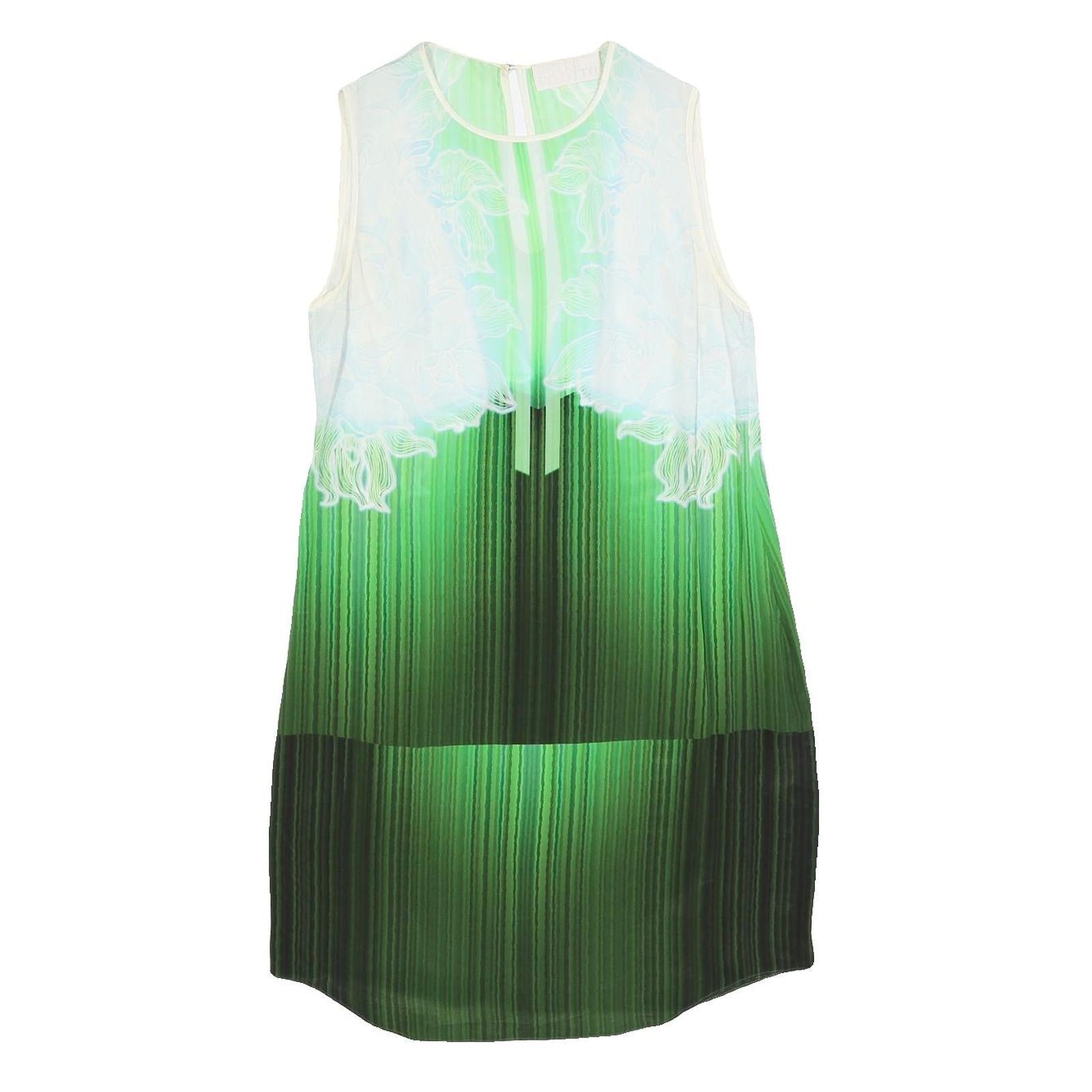 Buy PETER PILOTTO Womens Green Silk Shift Dress Sleeveless UK 8 Printed Elegant Refurbished - $105.29 PETER PILOTTO Womens Green Silk Shift Dress Sleeveless UK 8 Printed Elegant Refurbished - N/A refurbished available on Cerqular