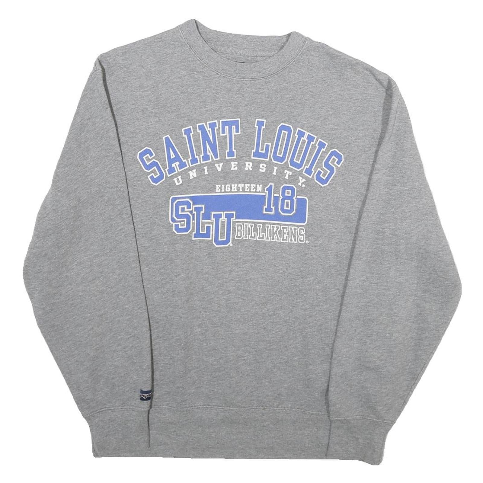 Buy JANSPORT Mens Grey Saint Louis University Cotton Blend Crew Neck M Sweatshirt Refurbished - $27.29 JANSPORT Mens Grey Saint Louis University Cotton Blend Crew Neck M Sweatshirt Refurbished - N/A refurbished available on Cerqular