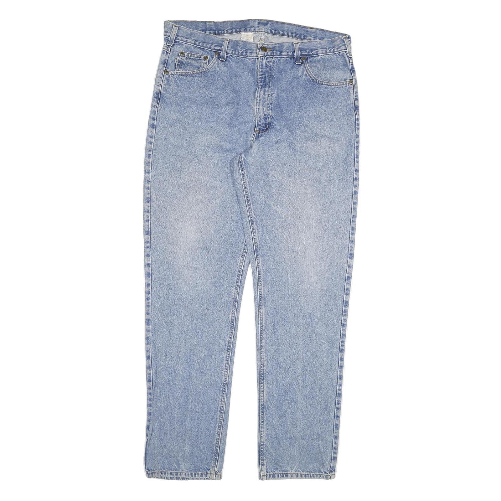 Buy CARHARTT Mens Jeans Blue Regular Straight Denim Medium W40 L36 Classic Cotton Refurbished - $49.39 CARHARTT Mens Jeans Blue Regular Straight Denim Medium W40 L36 Classic Cotton Refurbished - N/A refurbished available on Cerqular