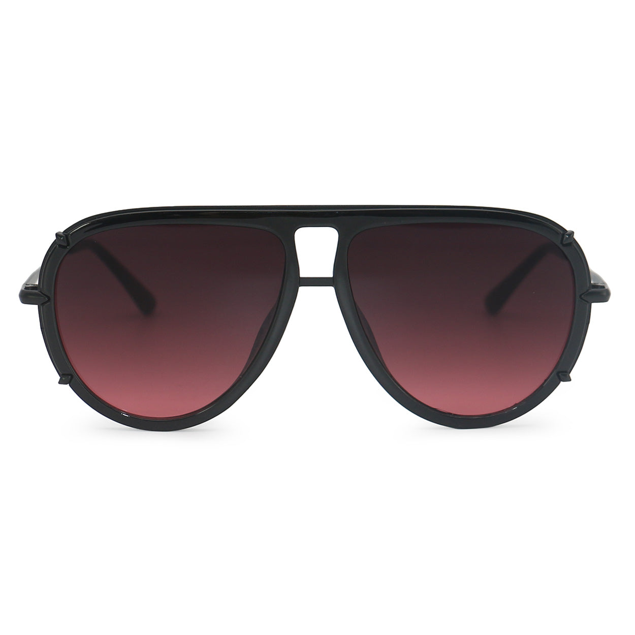 Buy Ivy Luxe - Ruby Tangle-Free Round Aviator Sunglasses | Color: Black - Burgundy | Size: OS Refurbished - $79.00 Ivy Luxe - Ruby Tangle-Free Round Aviator Sunglasses | Color: Black - Burgundy | Size: OS Refurbished - N/A refurbished available on Cerqular