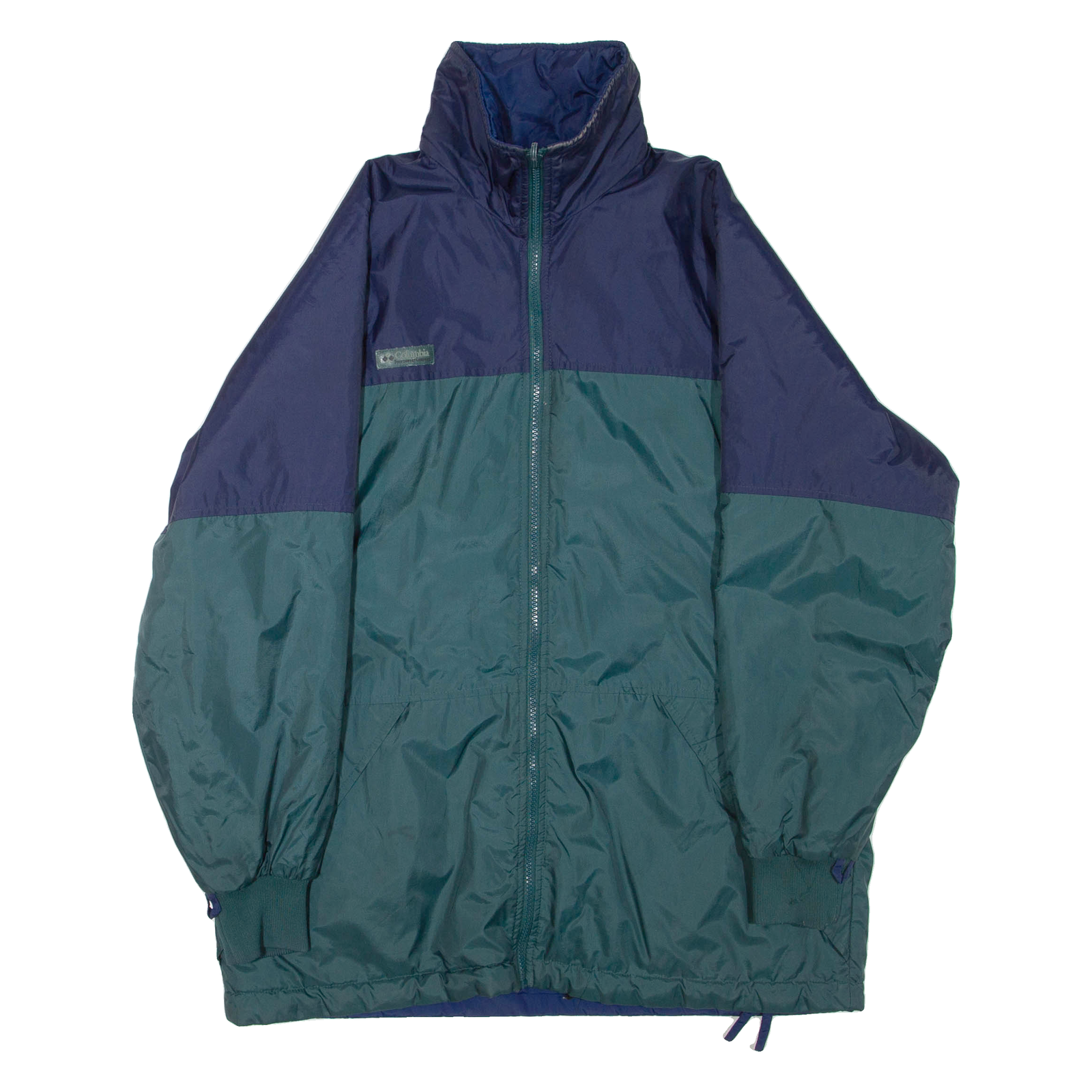 COLUMBIA Womens Jacket Green Nylon M Refurbished - N/A refurbished available on Cerqular