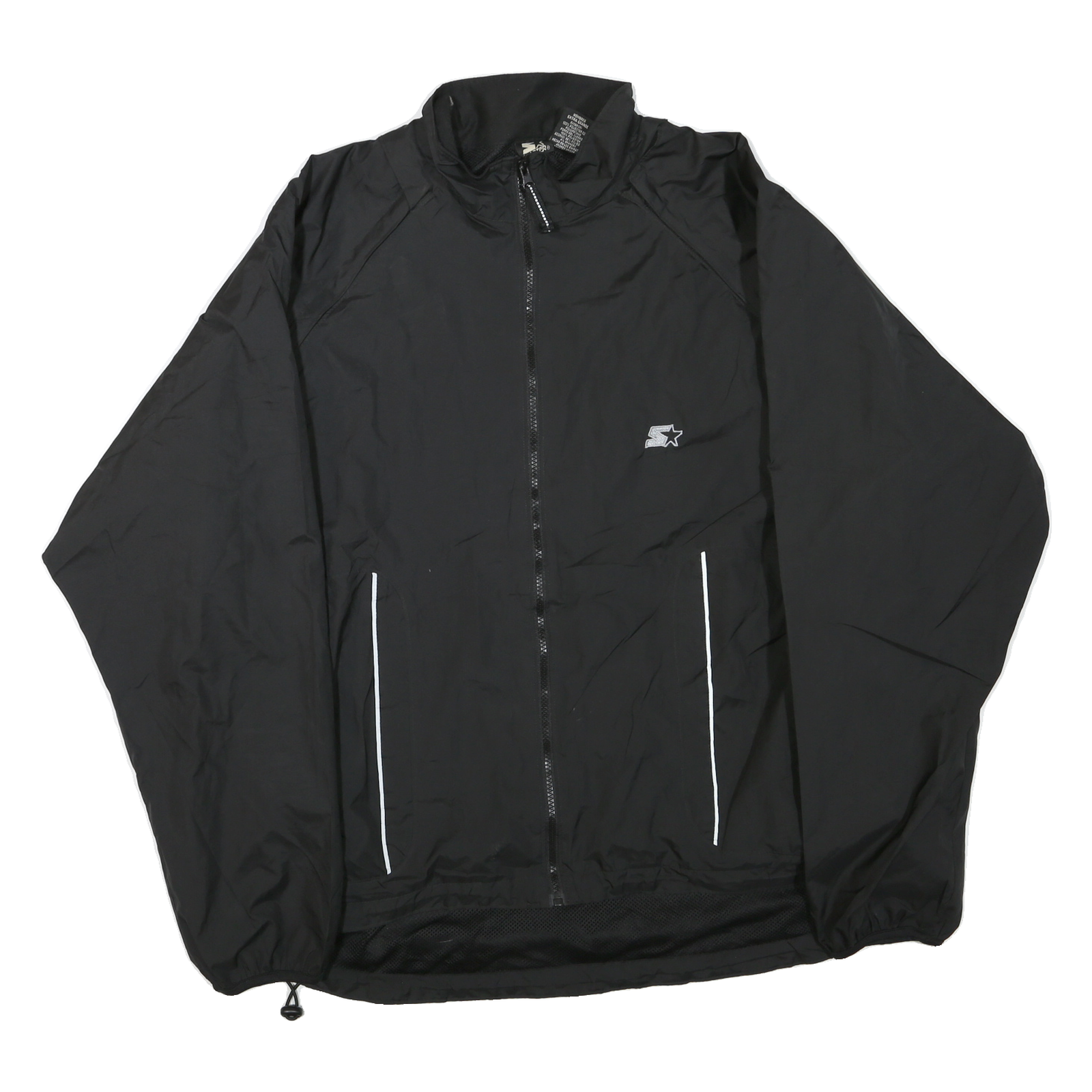 Buy STARTER Mens Black Lightweight Zip Jacket XL Polyester Blend Plain Sports Style Refurbished - $45.49 STARTER Mens Black Lightweight Zip Jacket XL Polyester Blend Plain Sports Style Refurbished - N/A refurbished available on Cerqular
