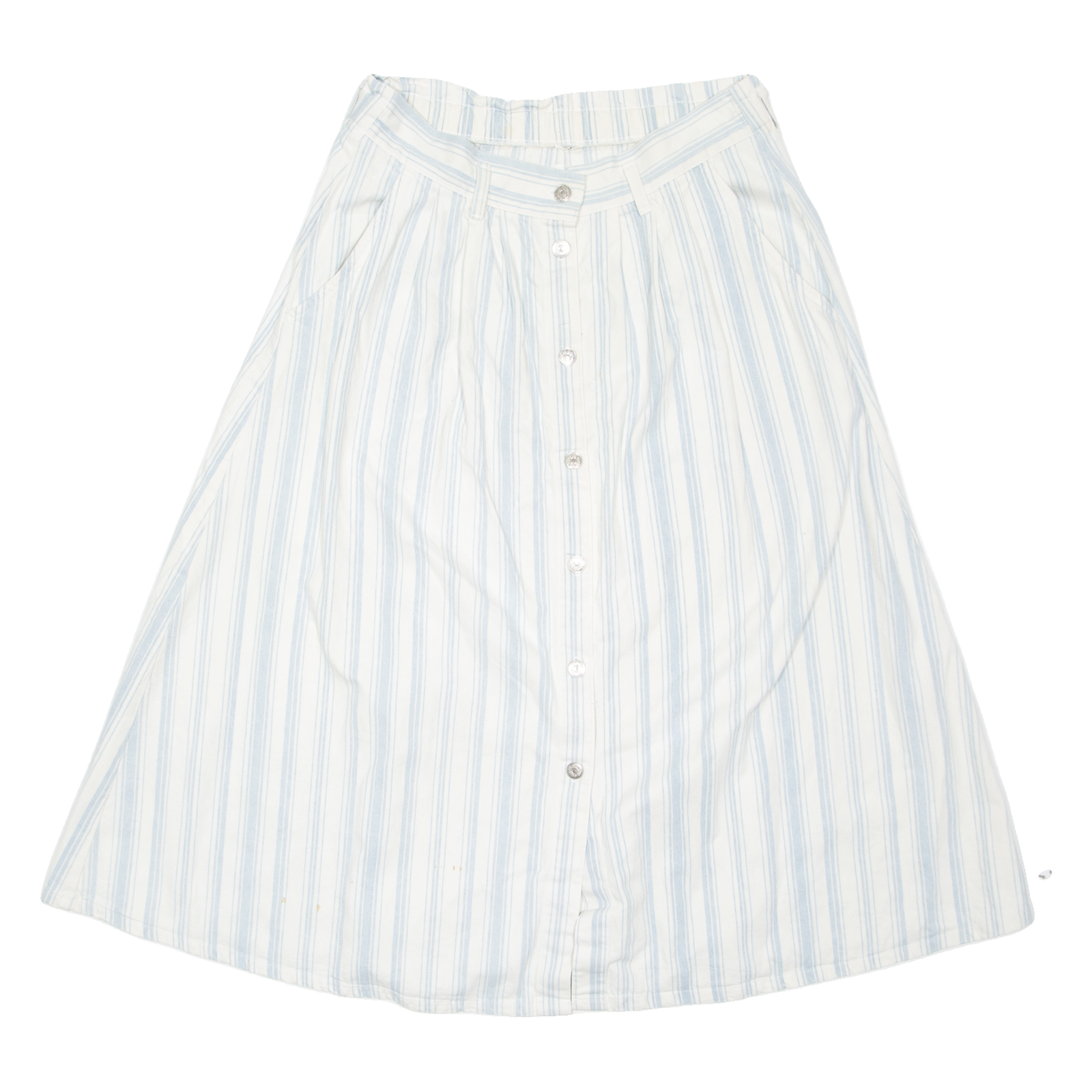 Buy Womens A-Line Skirt Blue Long Striped M Refurbished - $16.89 Womens A-Line Skirt Blue Long Striped M Refurbished - N/A refurbished available on Cerqular