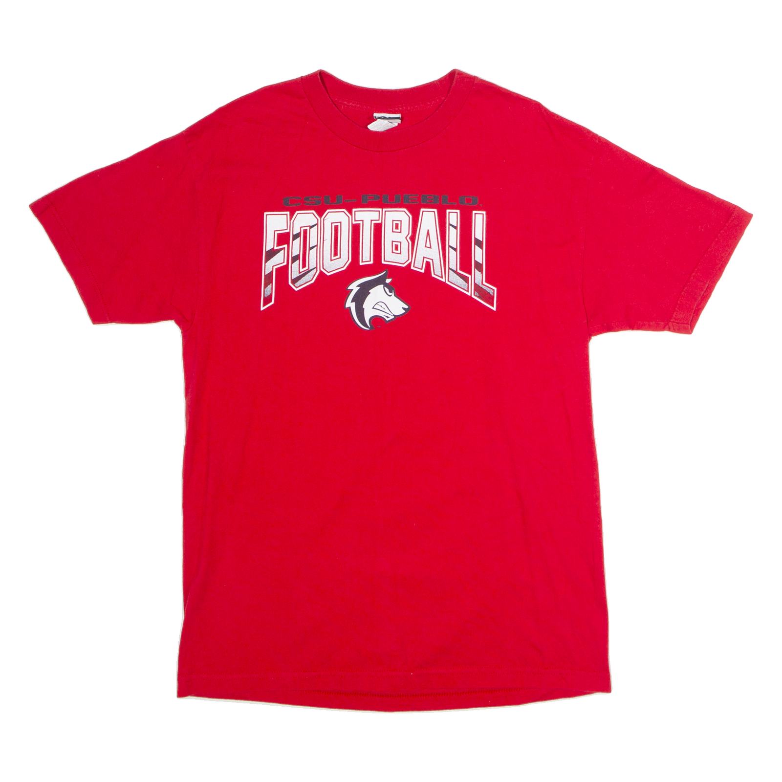 CI SPORT CSU-Pueblo Football Mens T-Shirt Red USA Crew Neck L Refurbished - N/A refurbished available on Cerqular