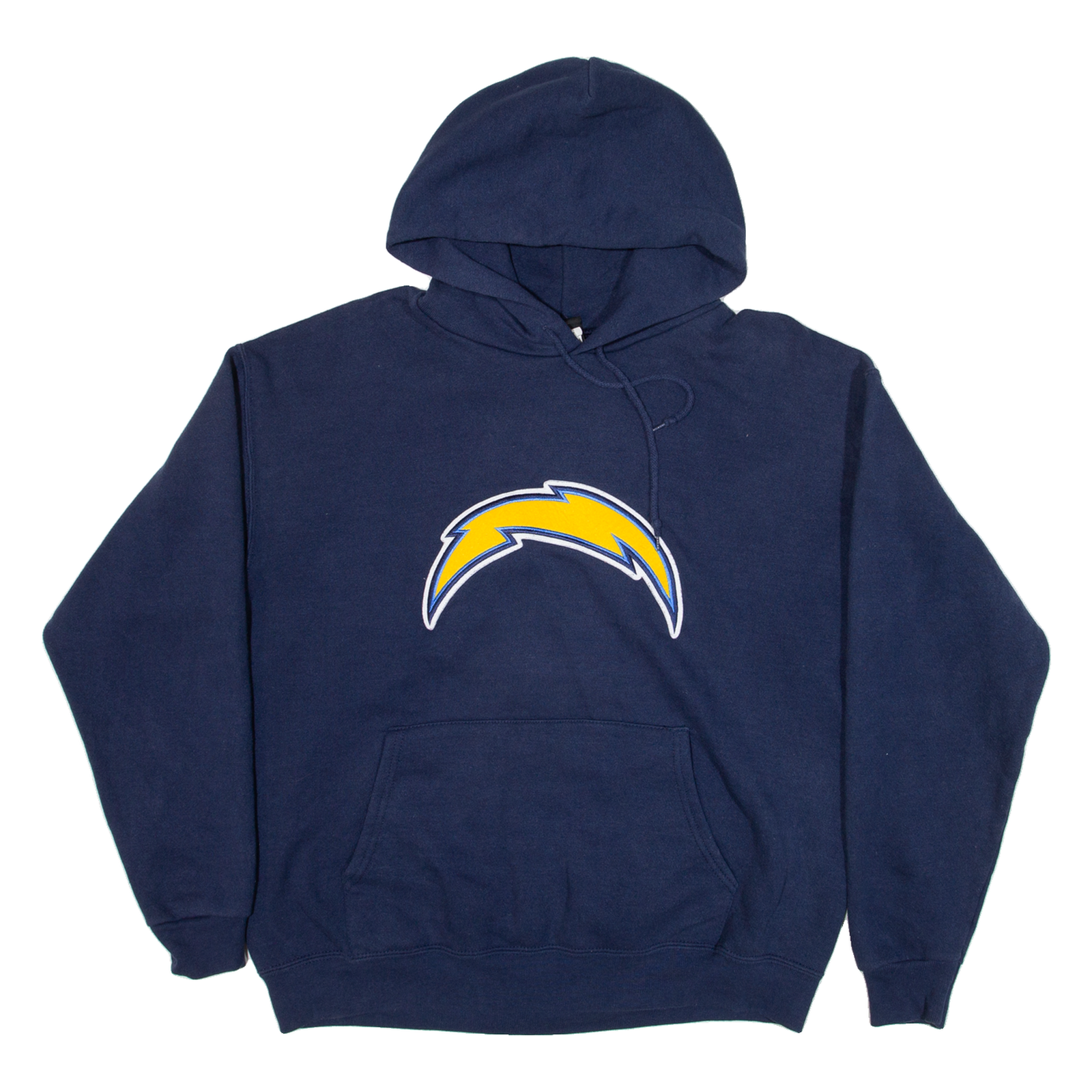 NFL Las Vegas Chargers Mens Blue Hoodie USA M Refurbished - N/A refurbished available on Cerqular