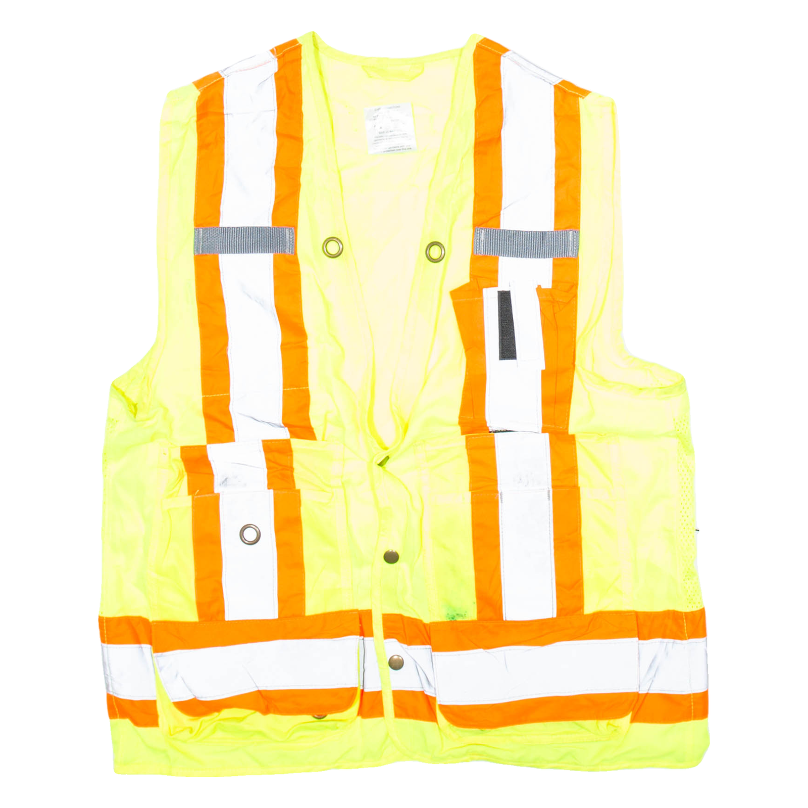 R&R INDUSTRIES High Visibility Mens Workwear Gilet Yellow M Refurbished - N/A refurbished available on Cerqular