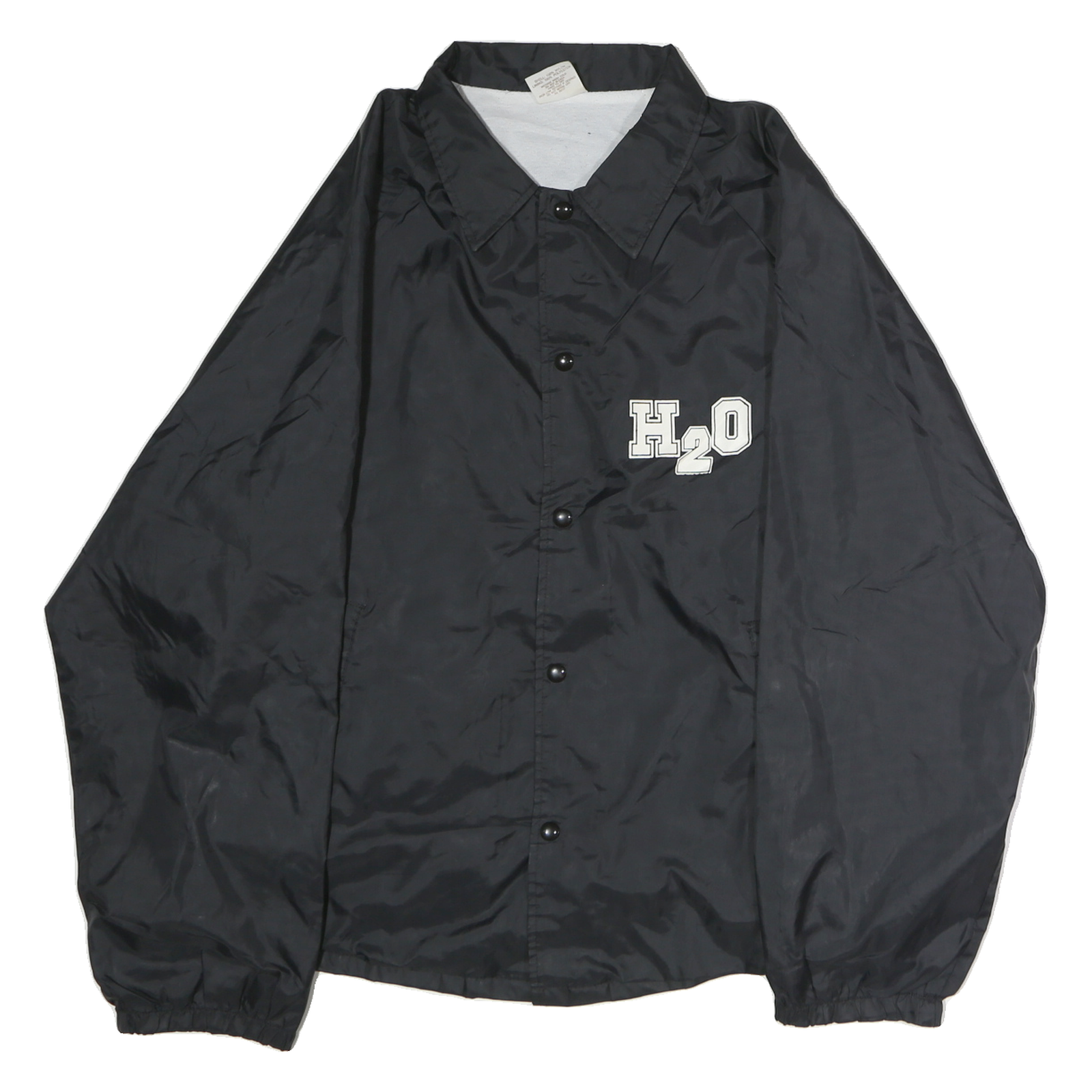 AUBURN Mens Black Jacket XL Polyester Blend Button Plain Lightweight Refurbished - N/A refurbished available on Cerqular