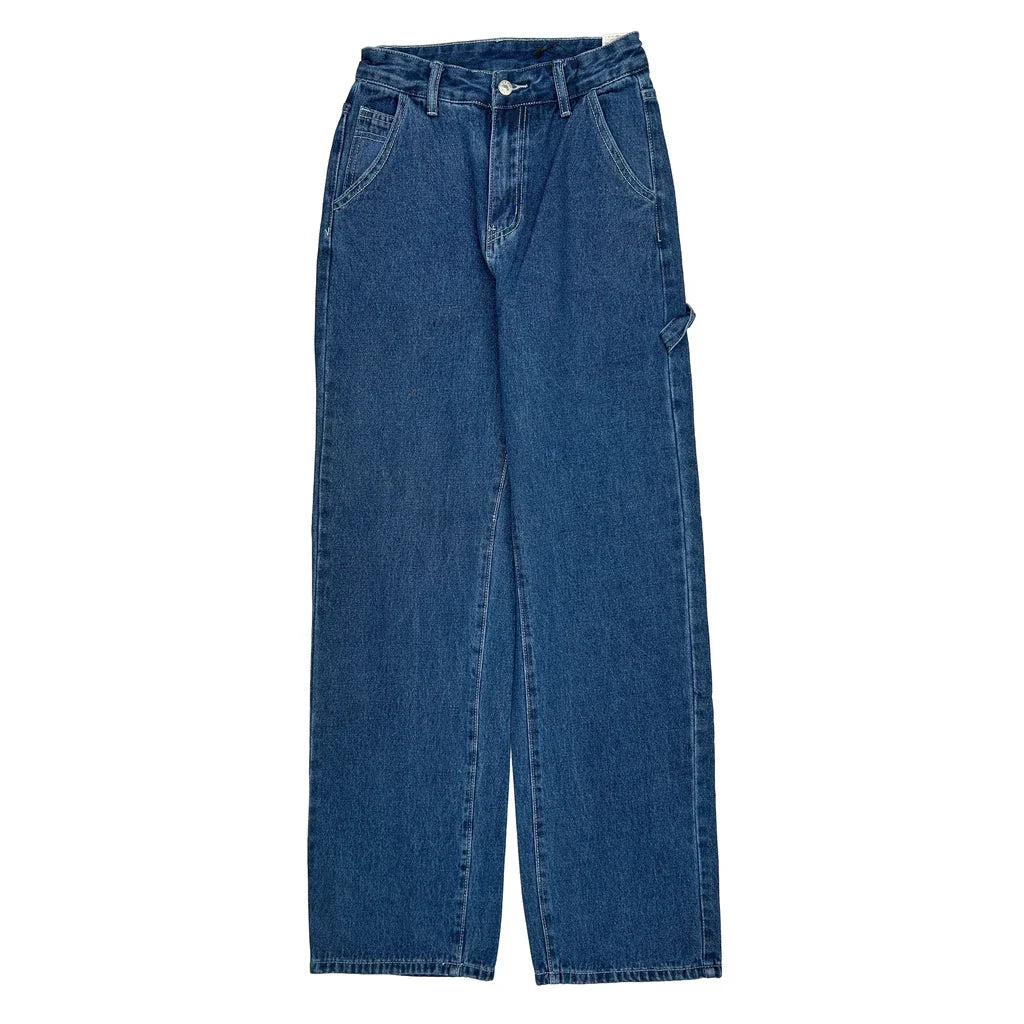 Unbranded Carpenter Jeans - 26W UK 8 Blue Cotton Refurbished - Thrifted (note: this is a term often used to describe second- refurbished available on Cerqular
