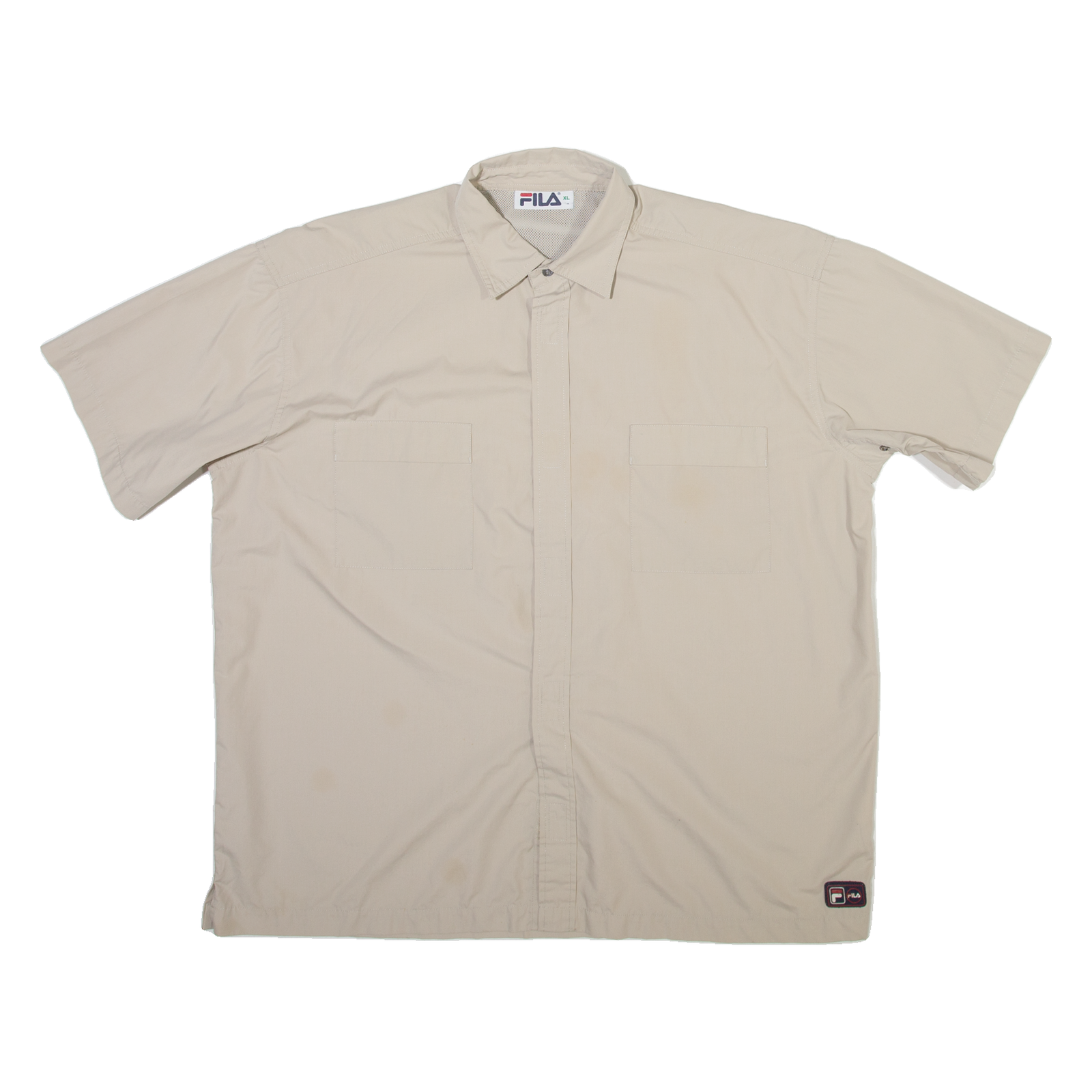 FILA Mens Plain Shirt Brown XL Refurbished - N/A refurbished available on Cerqular