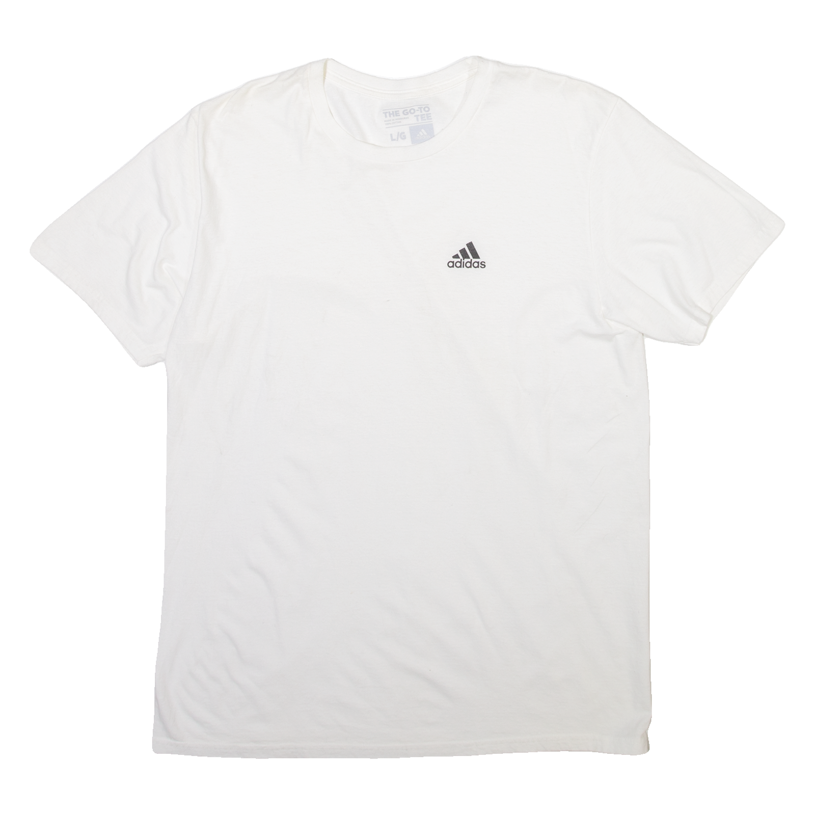 ADIDAS Mens T-Shirt White L Refurbished - N/A refurbished available on Cerqular