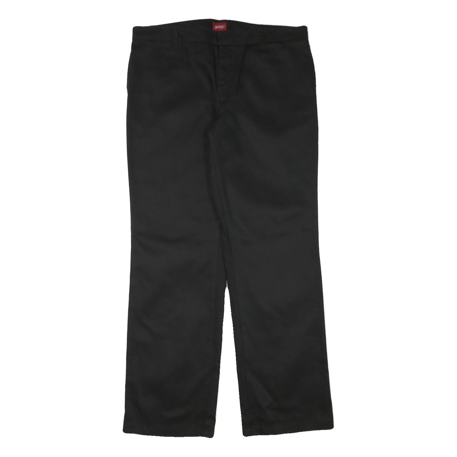 Buy DICKIES Mens Black Regular Fit Straight Leg Trousers W34 L31 Cotton Blend Zip Refurbished - $42.89 DICKIES Mens Black Regular Fit Straight Leg Trousers W34 L31 Cotton Blend Zip Refurbished - N/A refurbished available on Cerqular