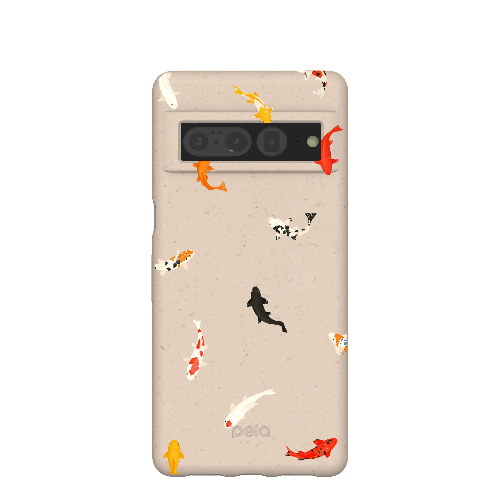 Buy Seashell Lil Koi Google Pixel 7 Pro Case Refurbished - $65.00 Seashell Lil Koi Google Pixel 7 Pro Case Refurbished - Pela Case refurbished available on Cerqular