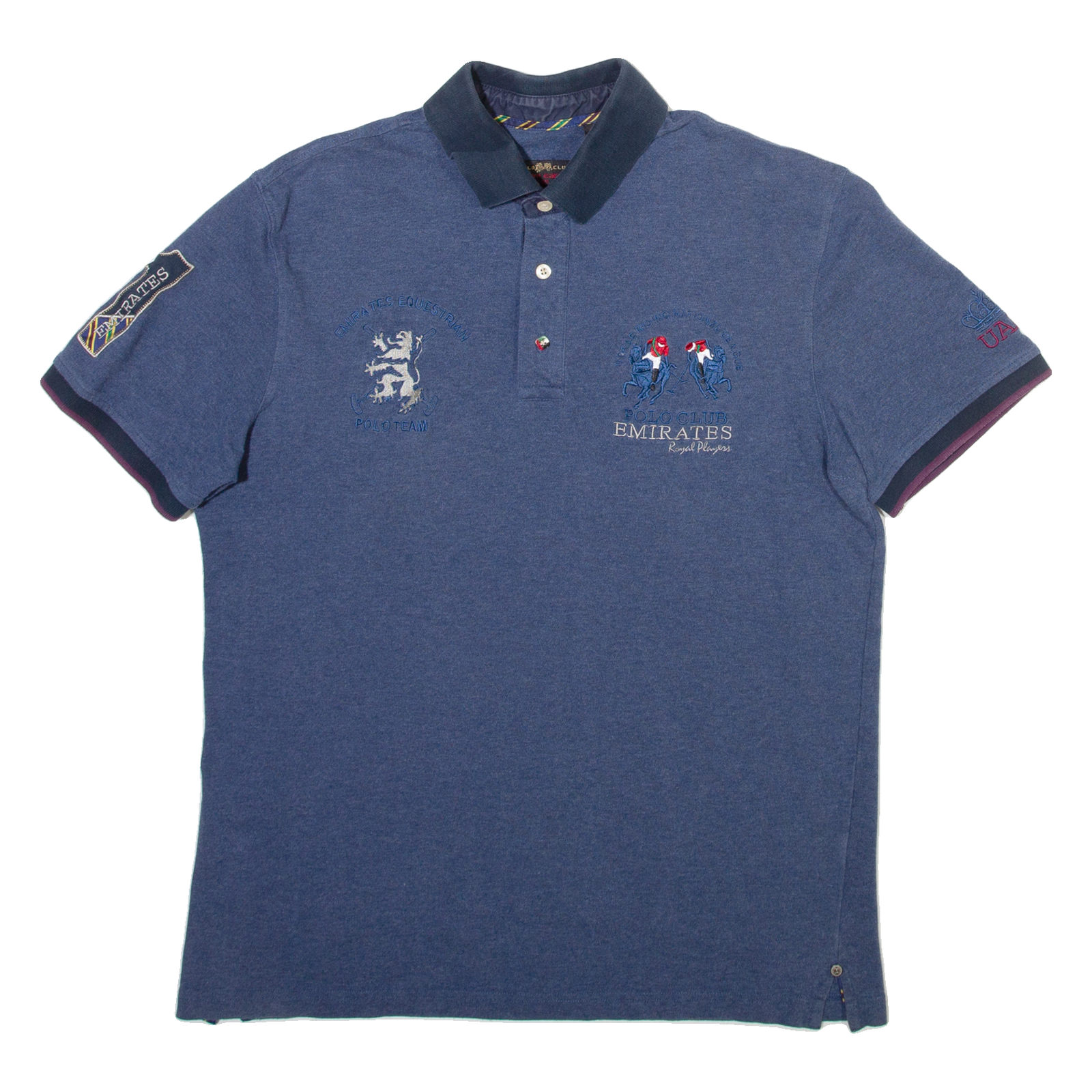 PIERRE CARDIN Mens Polo Shirt Blue L Refurbished - N/A refurbished available on Cerqular