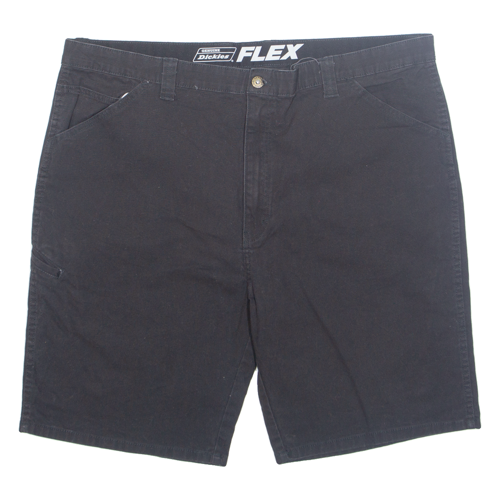 DICKIES FLEX Mens Workwear Shorts Black XL W42 Refurbished - N/A refurbished available on Cerqular