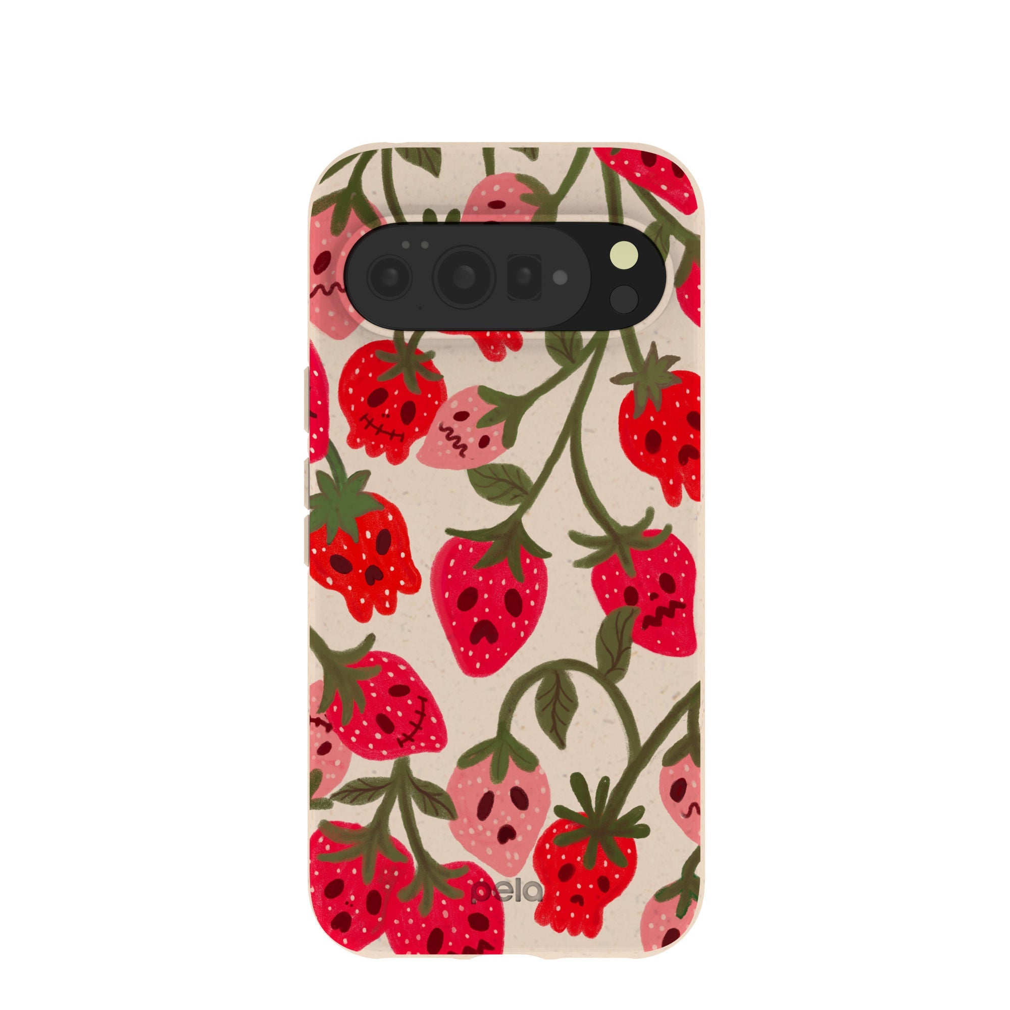 Seashell Strawboories Google Pixel 10 Pro XL Case Refurbished - Pela Case refurbished available on Cerqular
