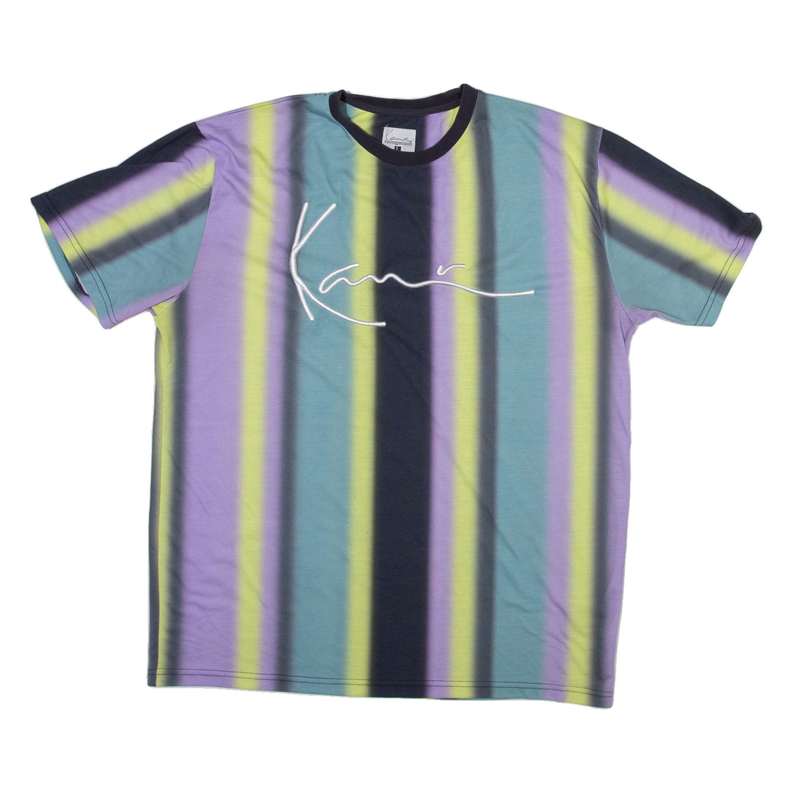KARL KANI Mens T-Shirt Purple L Refurbished - N/A refurbished available on Cerqular